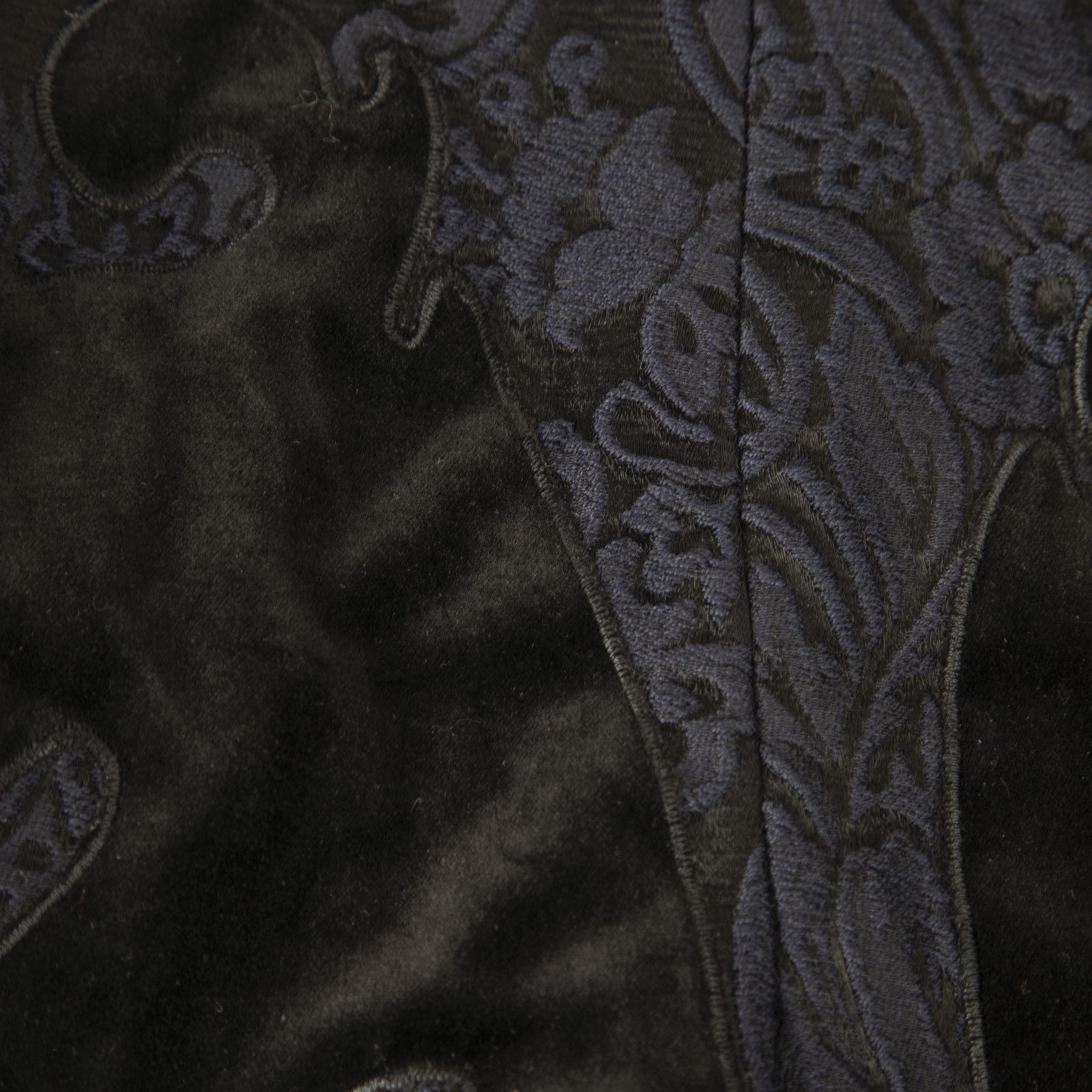 Gucci Black Velvet Brocade Dress Size XS / US 0-2 / IT 36-38 - 3 Thumbnail