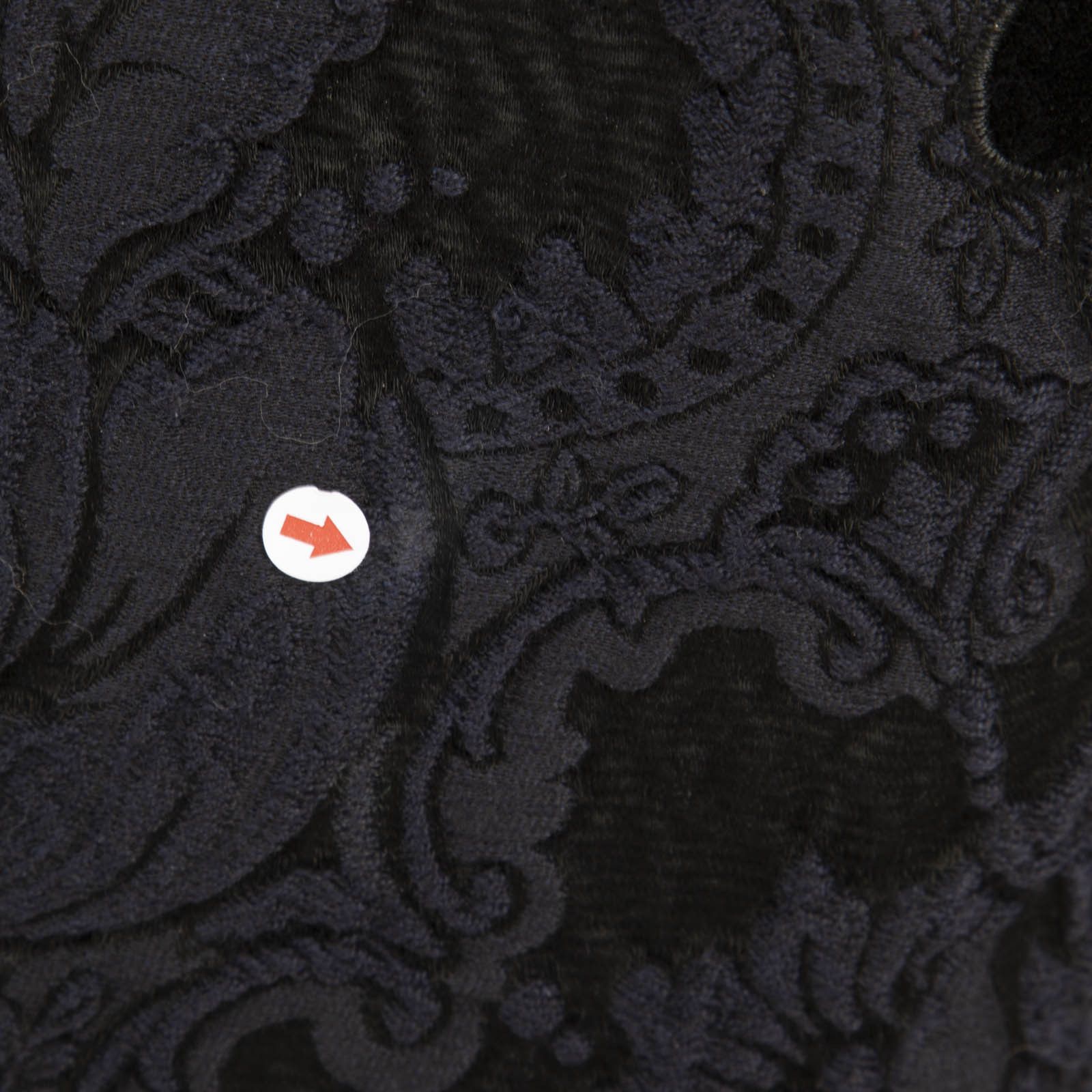 Gucci Black Velvet Brocade Dress Size XS / US 0-2 / IT 36-38 - 7 Thumbnail