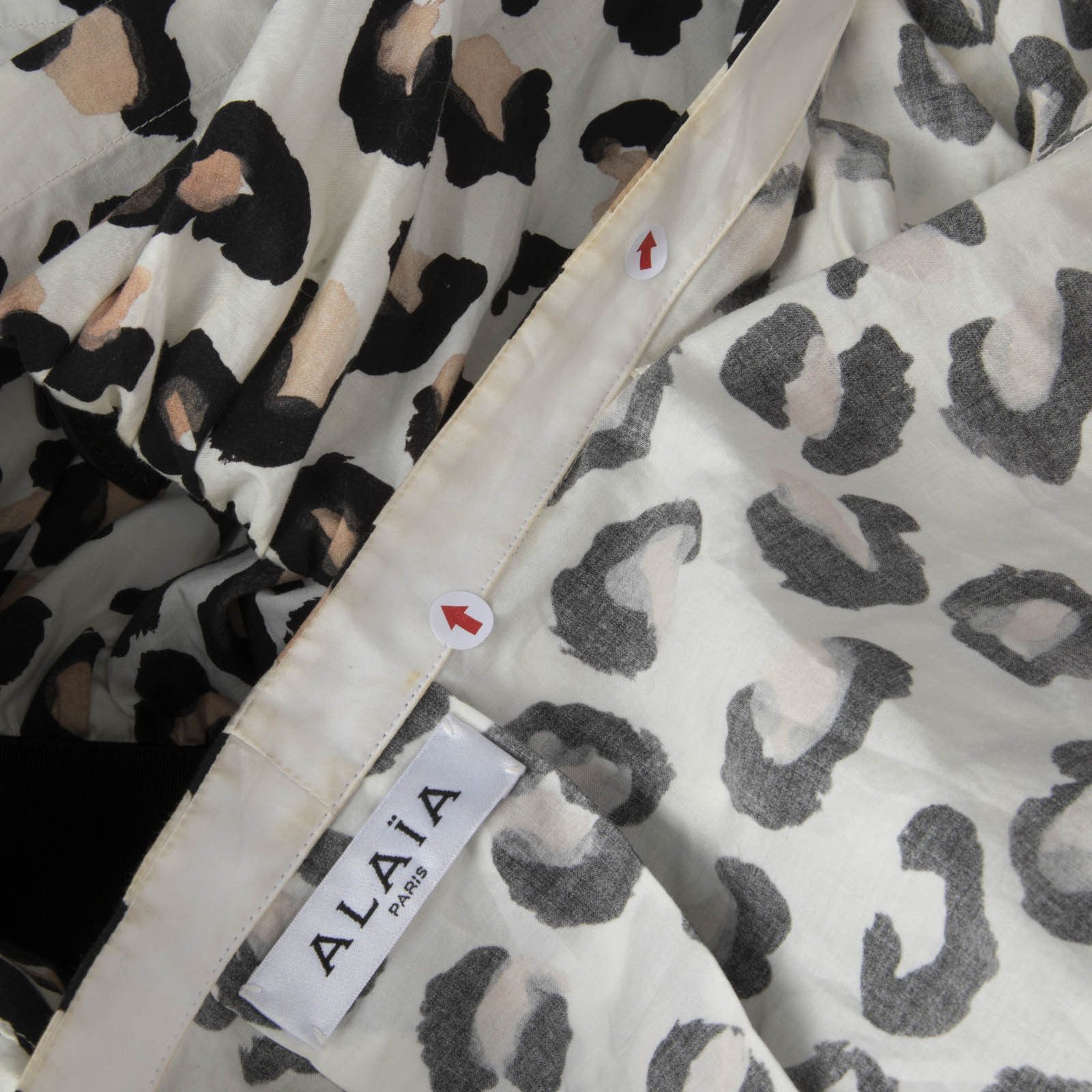Alaia Leopard Print Belted Knee Length Dress Size XS / US 0-2 / IT 36-38 - 10 Thumbnail