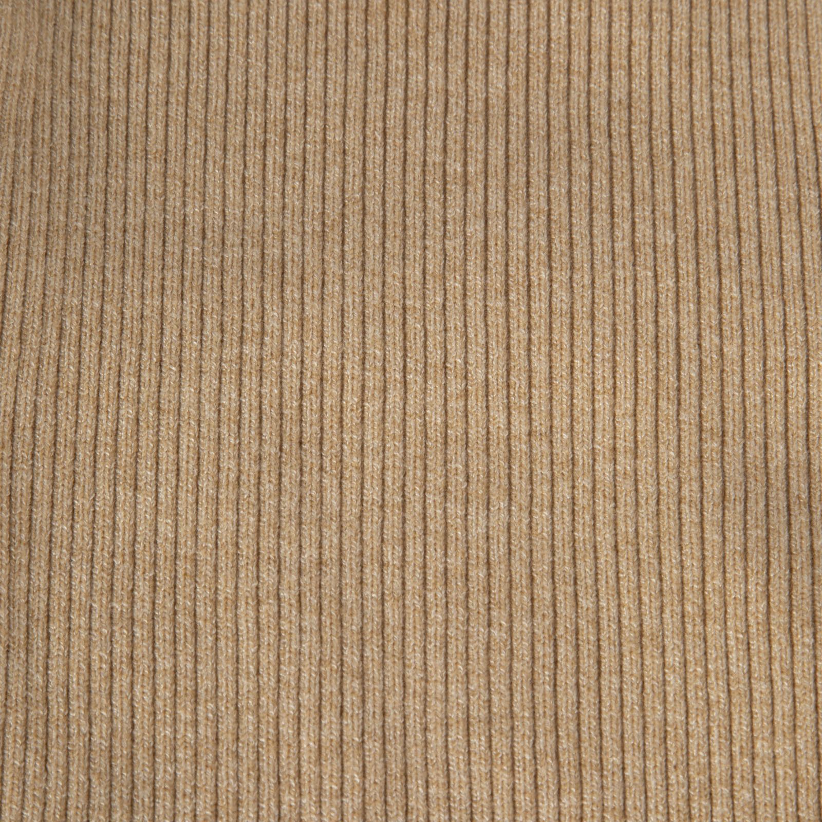 Jonathan Simkhai Beige Ribbed Cut Out Turtleneck Size S / US 4 / IT 40 - 3 Thumbnail