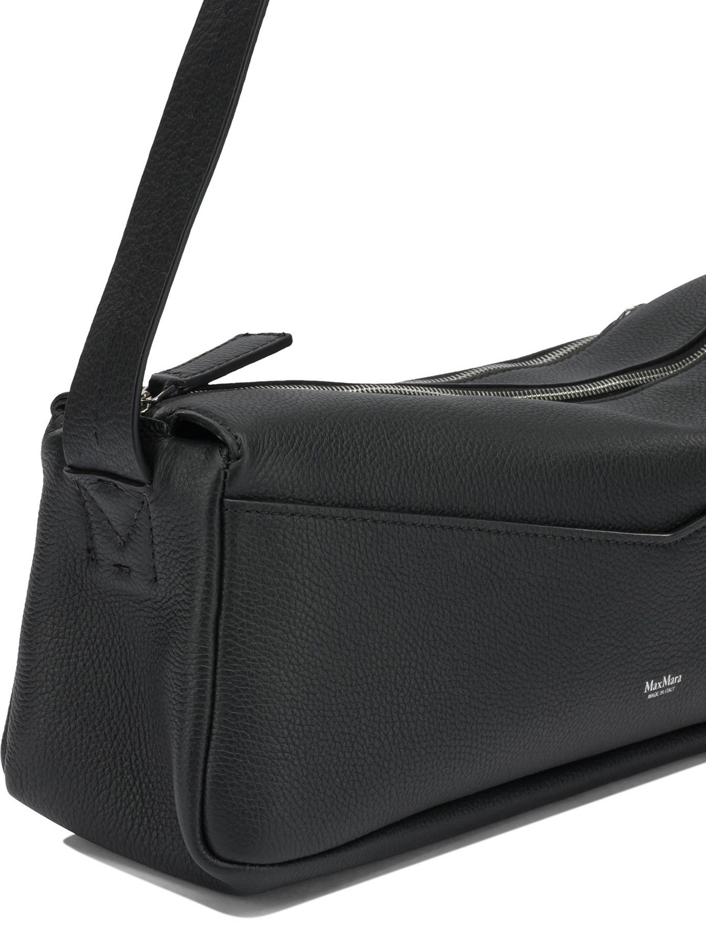 Max Mara Medium Leather Shoulder Bag Size ONE SIZE - 4 Thumbnail