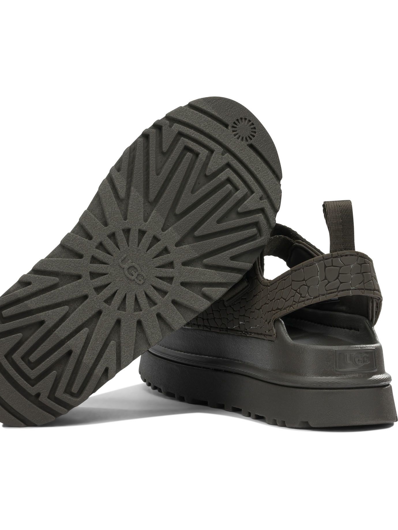 Ugg Goldenglow Embossed Low Sandals Size US 7 / IT 37 - 5 Thumbnail