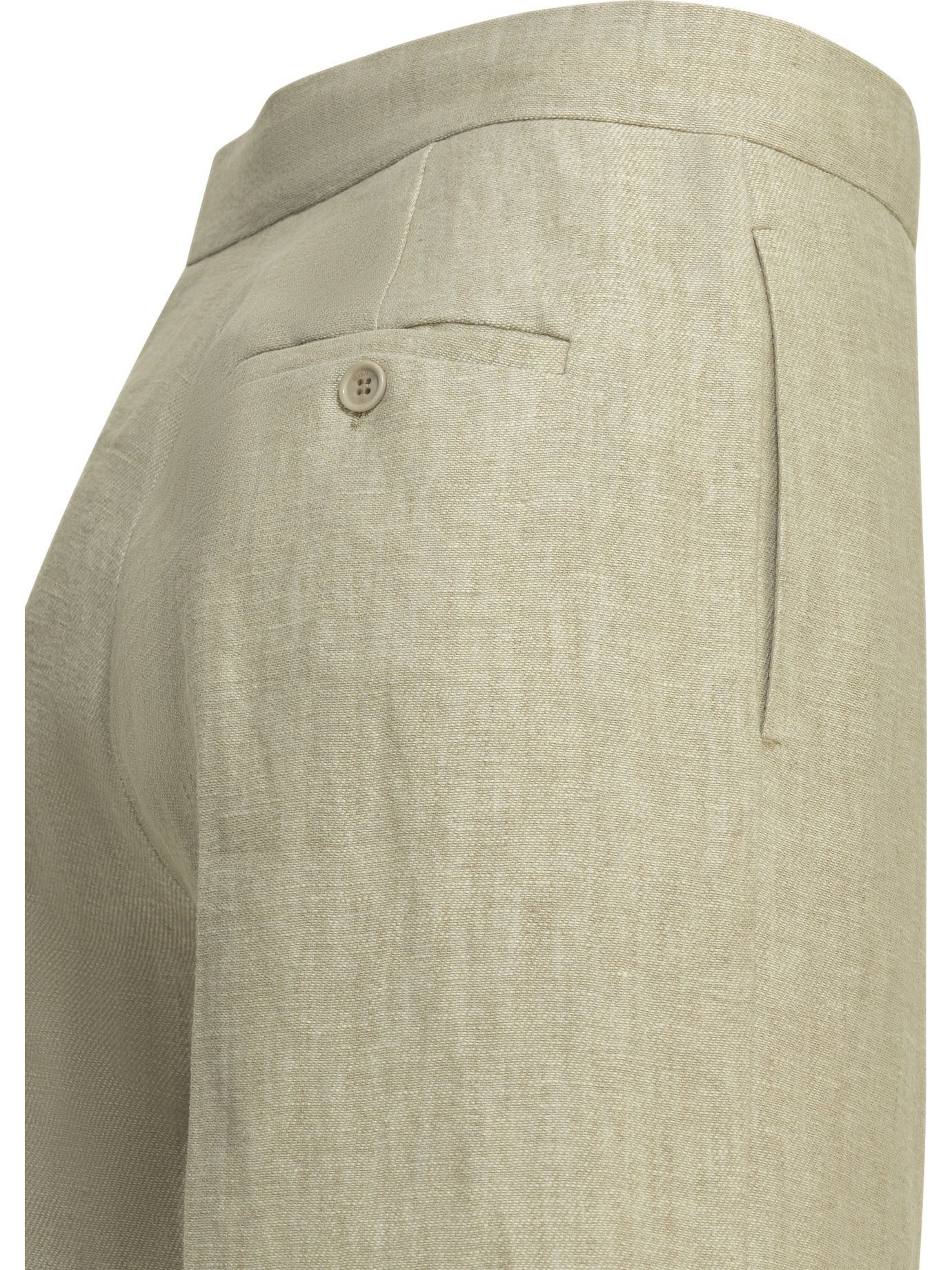 Max Mara Linen Tailored Pants Size 26" / US 2 / IT 38 - 4 Thumbnail