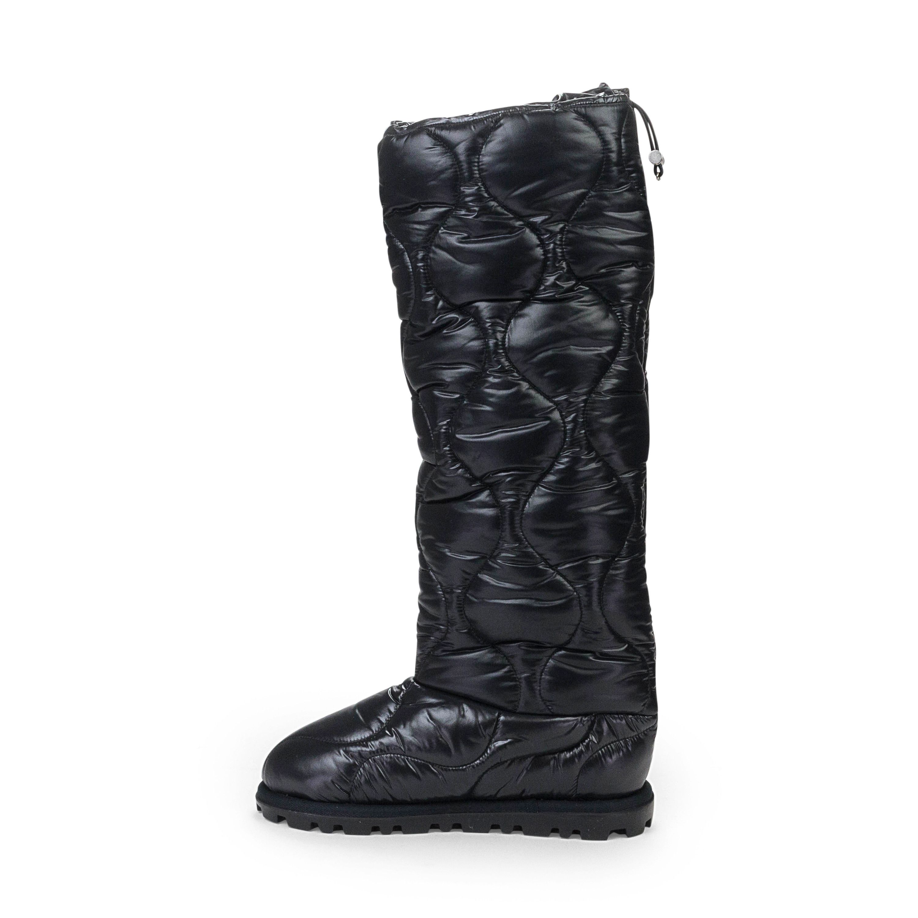 Prada COMBAT LOGO TALL BOOTS BLACK ANKLE BOOTS SIZE 40 Size US 10 / IT 40 - 2 Thumbnail