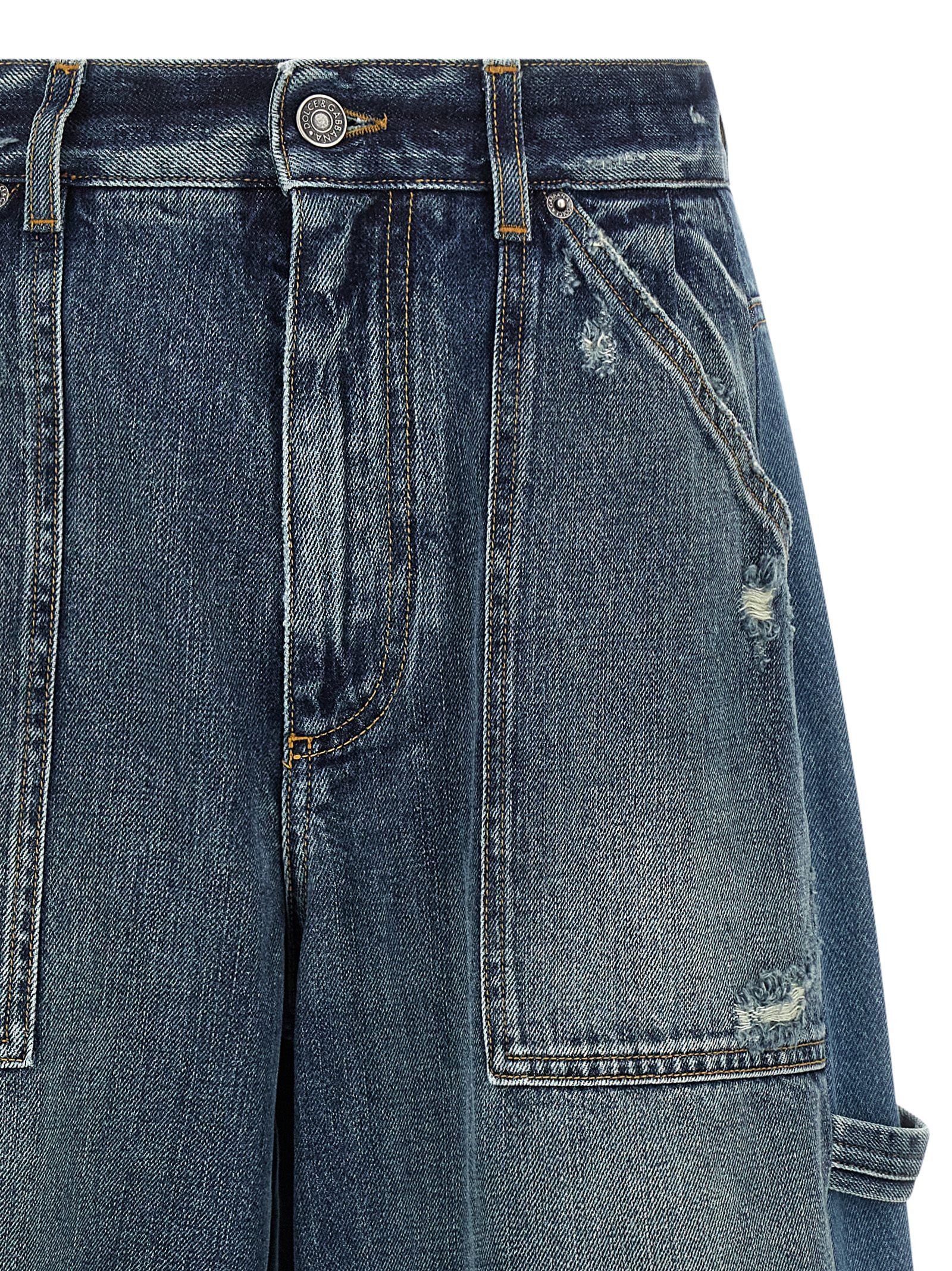 Dolce & Gabbana Denim Bermuda Shorts Size 26" / US 2 / IT 38 - 3 Thumbnail