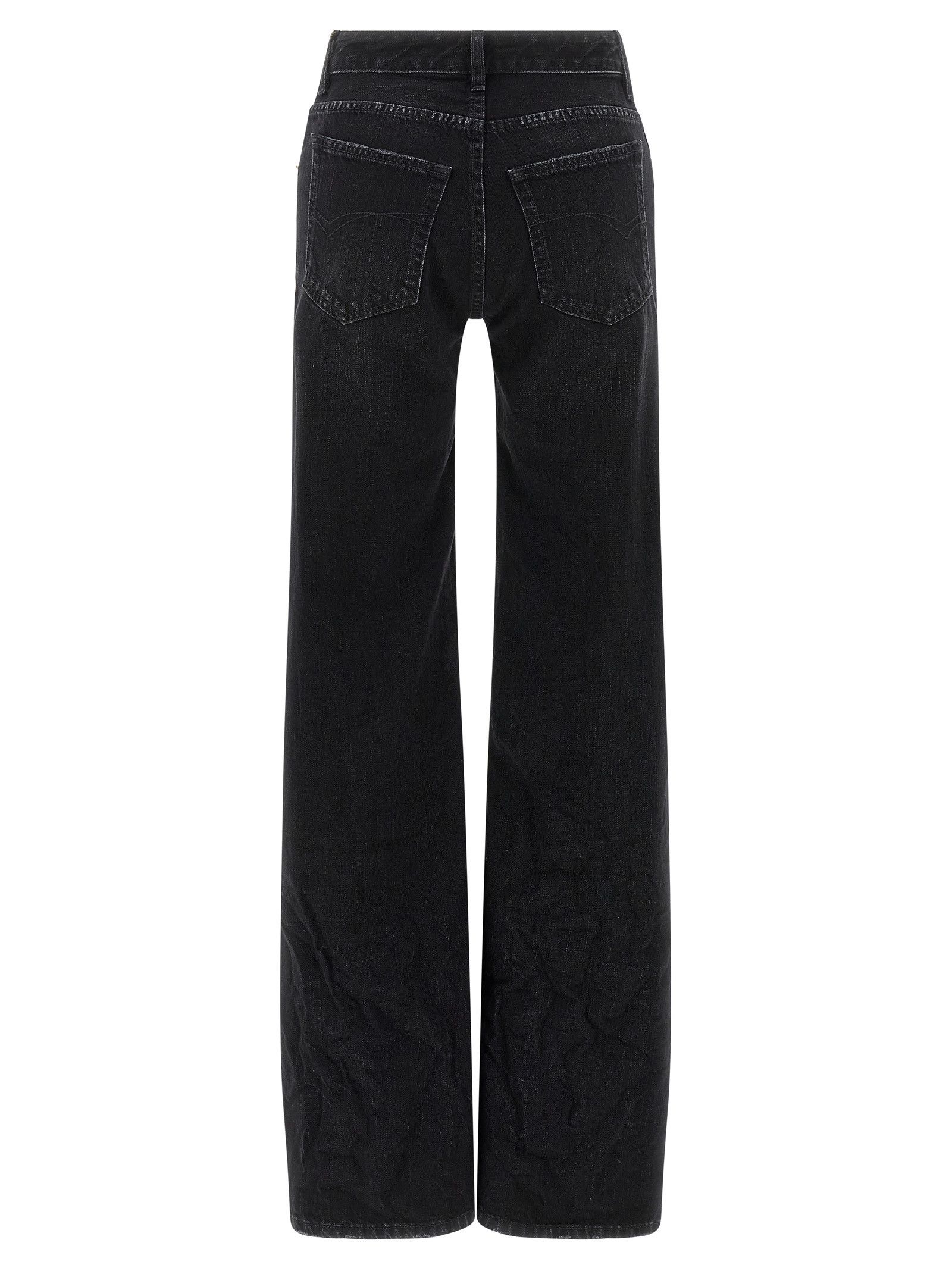Balenciaga Wide Leg Jeans Size 27" / US 4 / IT 40 - 2 Thumbnail
