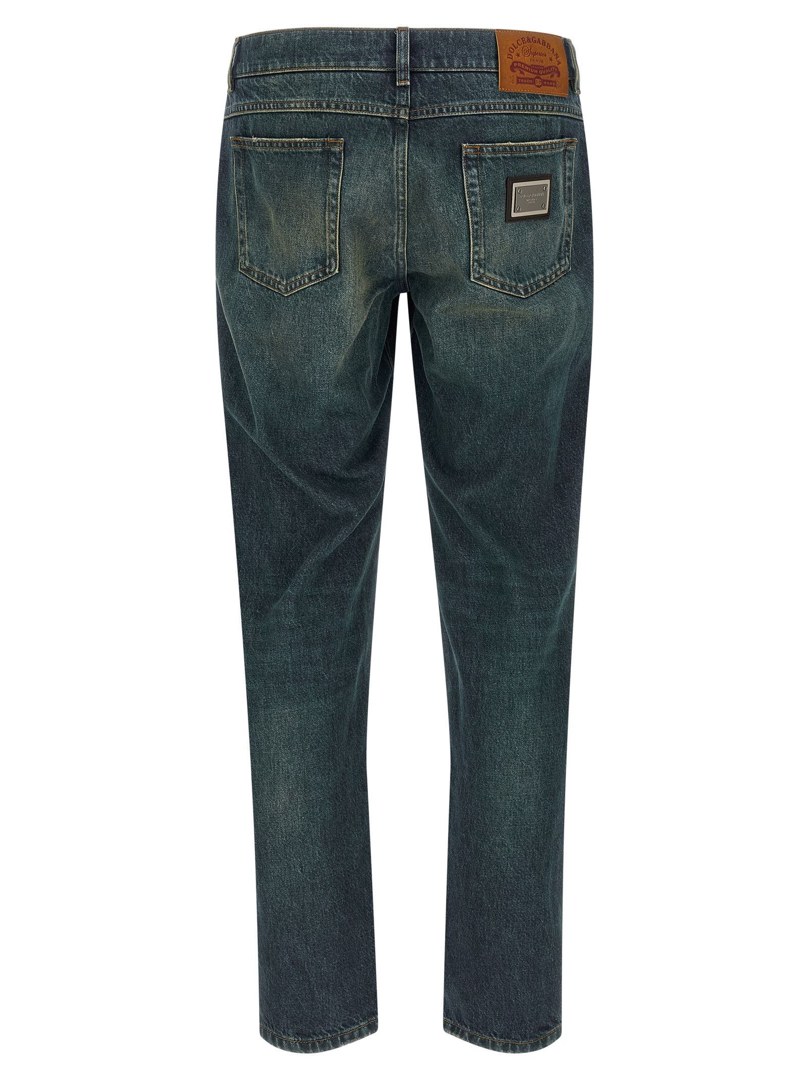 Dolce & Gabbana Logo Tag Jeans Size US 32 / EU 48 - 2 Thumbnail