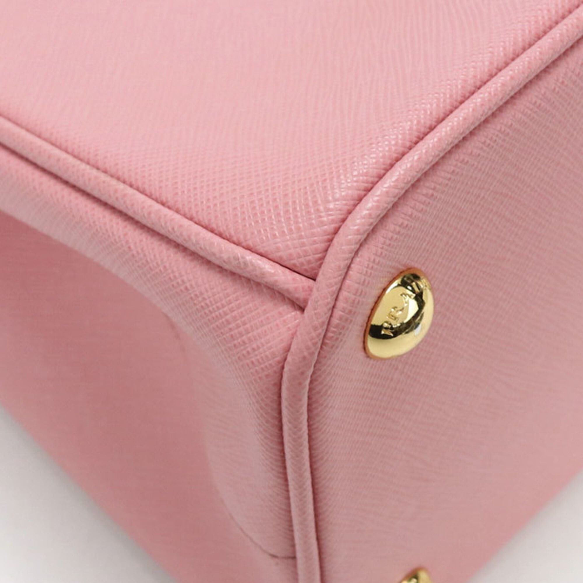 Prada PRADA tote bag, medium size, Galleria, women's, pink. Size ONE SIZE - 8 Thumbnail