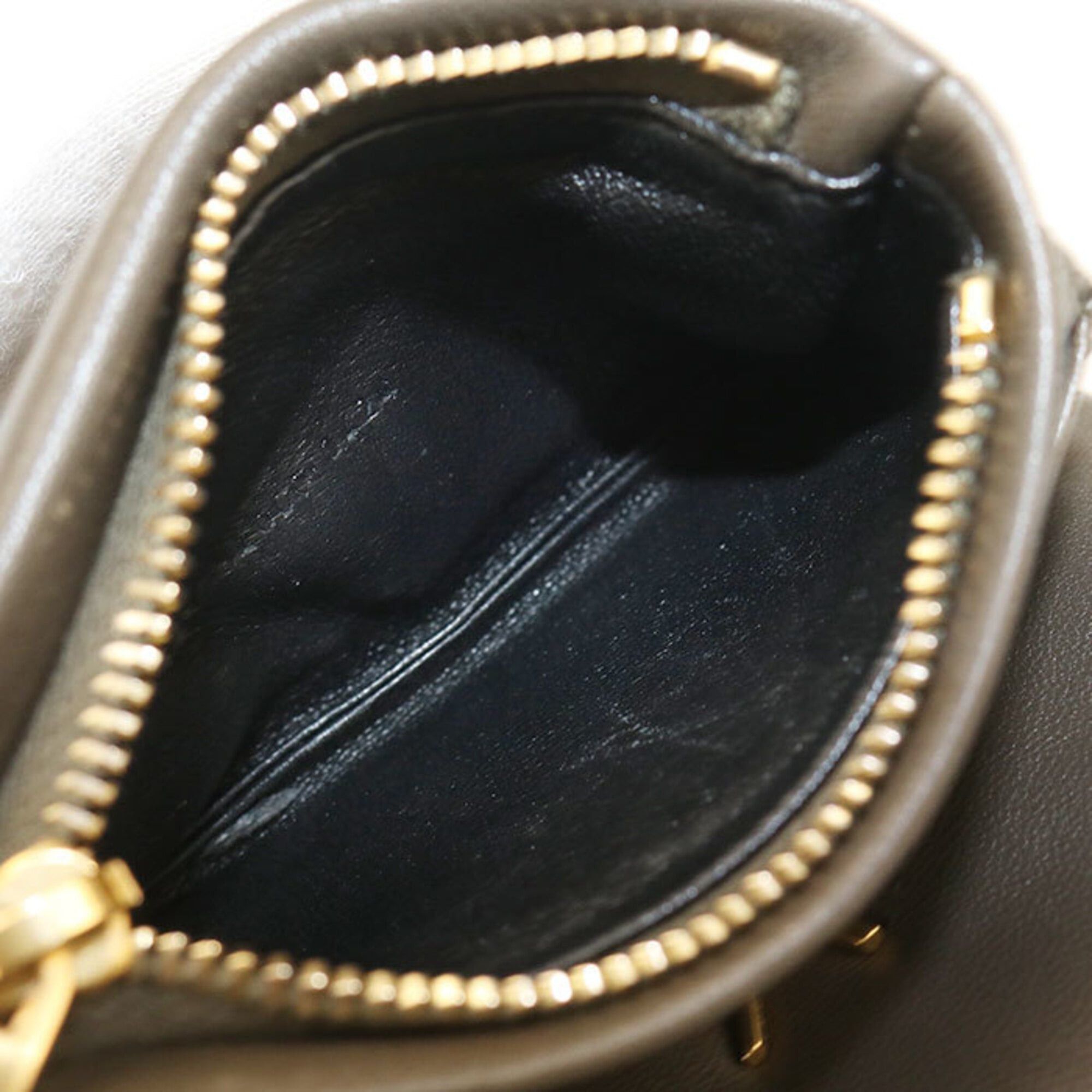 Saint Laurent Paris SAINT LAURENT Tri-fold Wallet 764000 Women's Gray Size ONE SIZE - 6 Thumbnail