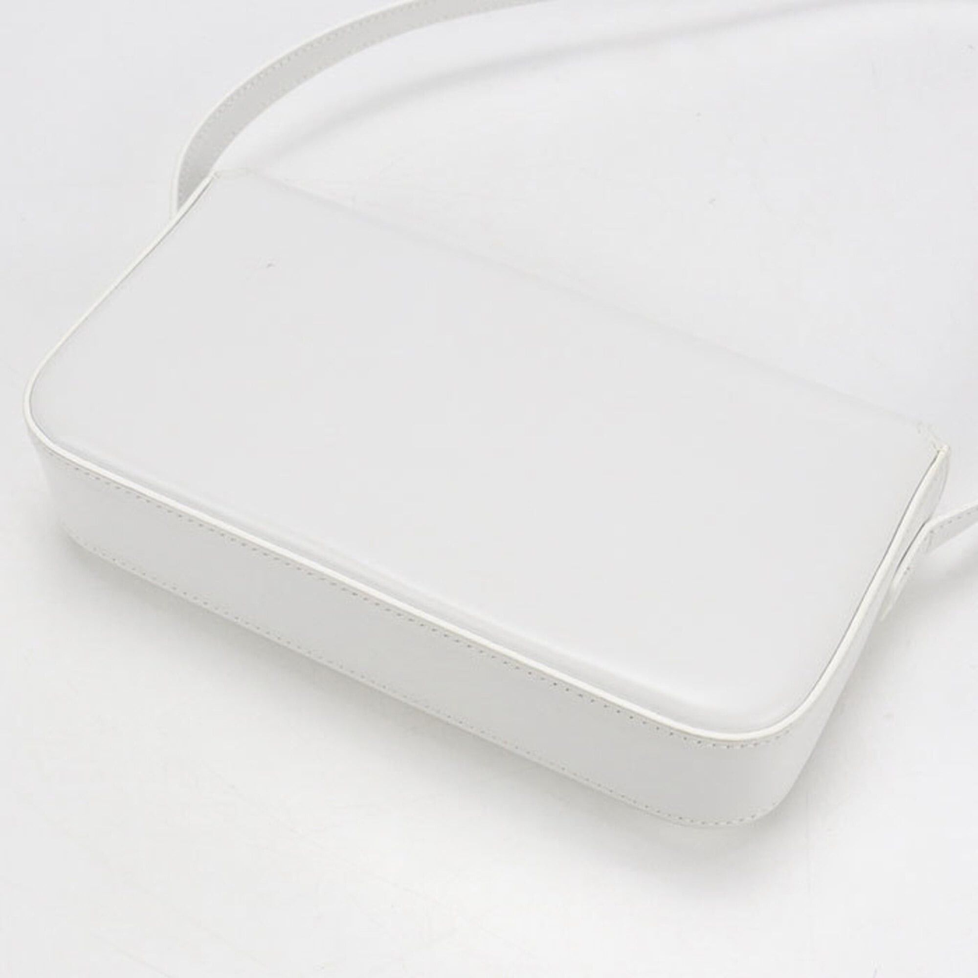Celine CELINE Triomphe Shoulder Bag 194143BF4.01HT (White) Size ONE SIZE - 2 Thumbnail