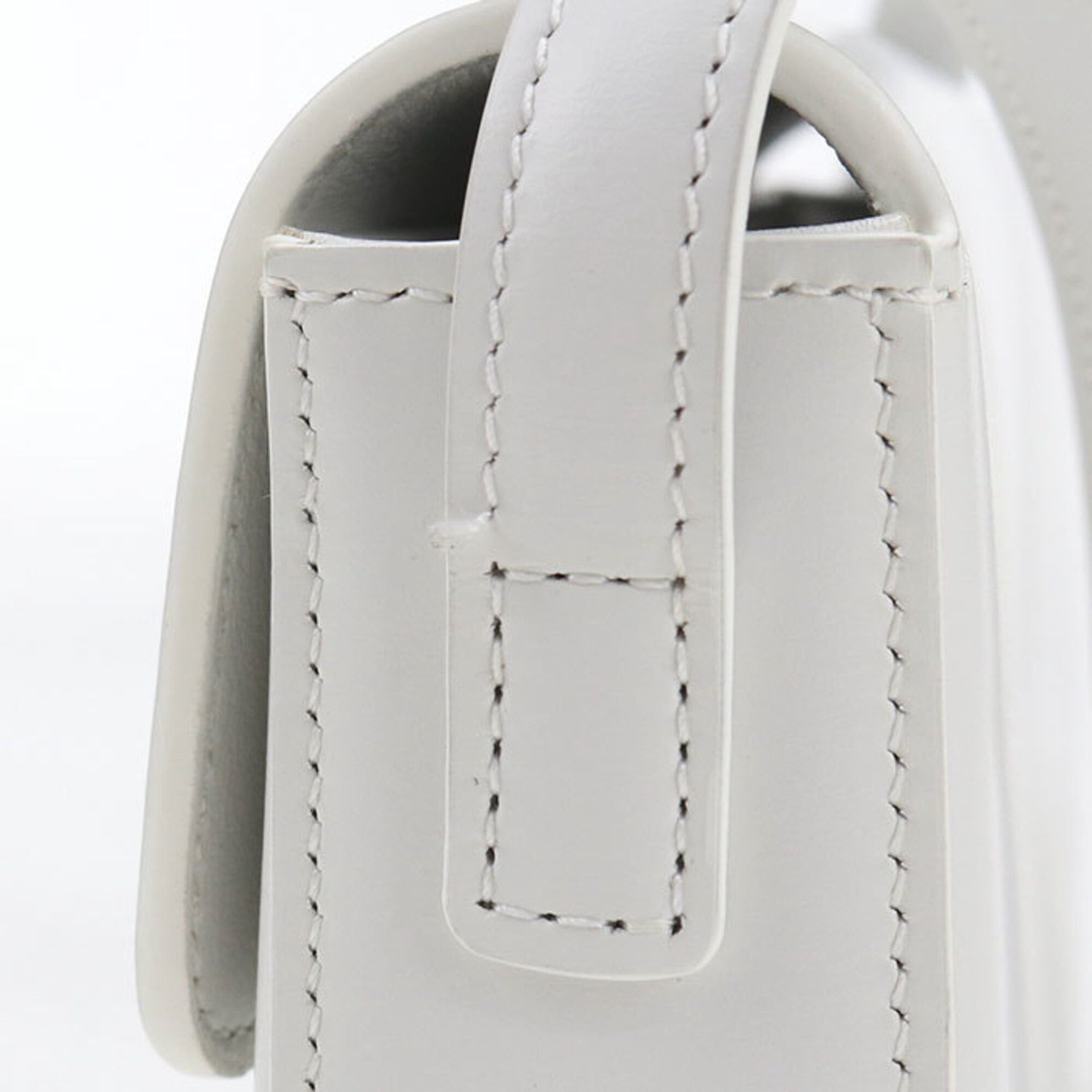 Celine CELINE Triomphe Shoulder Bag 194143BF4.01HT (White) Size ONE SIZE - 6 Thumbnail