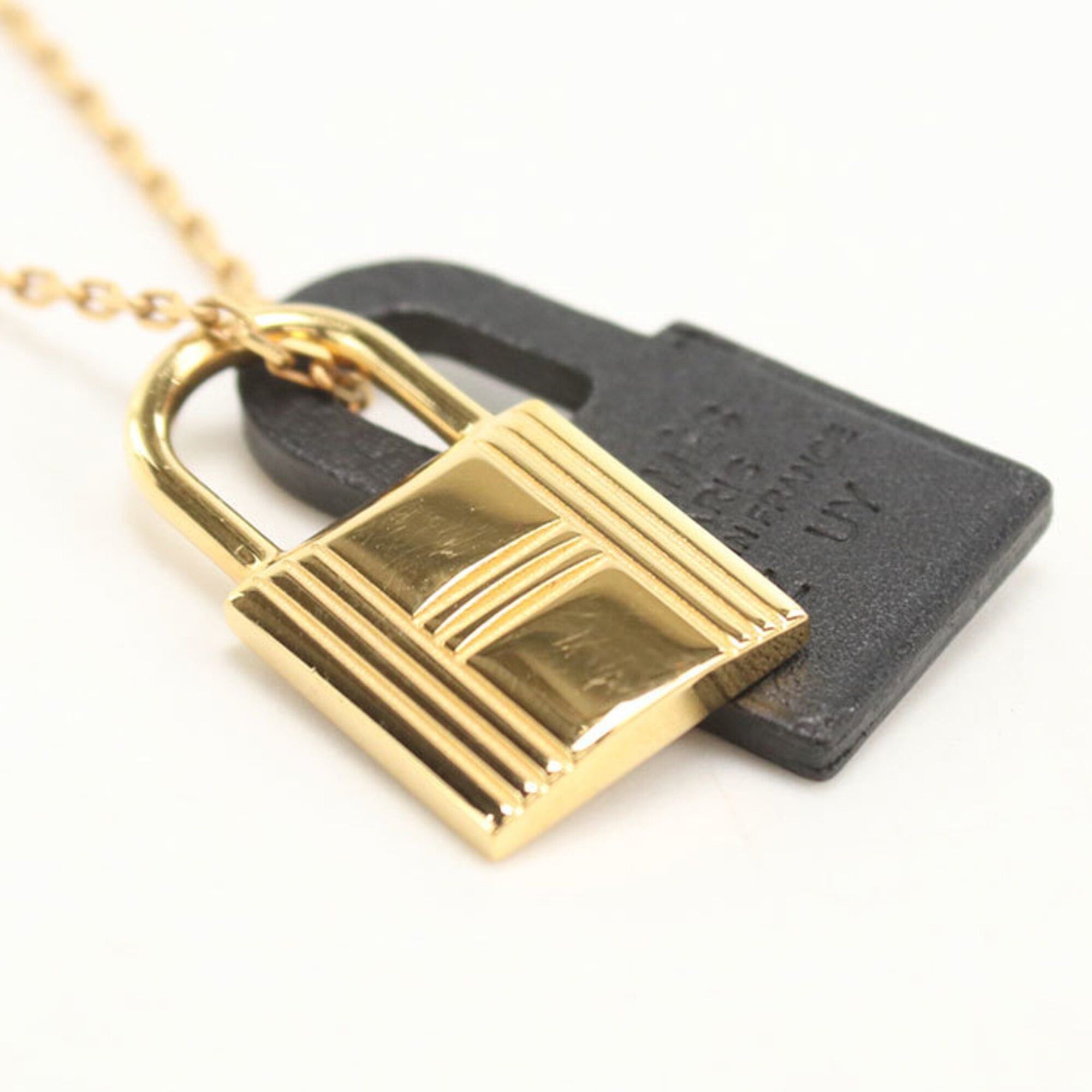 Hermes HERMES O'Kelly PM Necklace for Women, Gold Size ONE SIZE - 3 Thumbnail