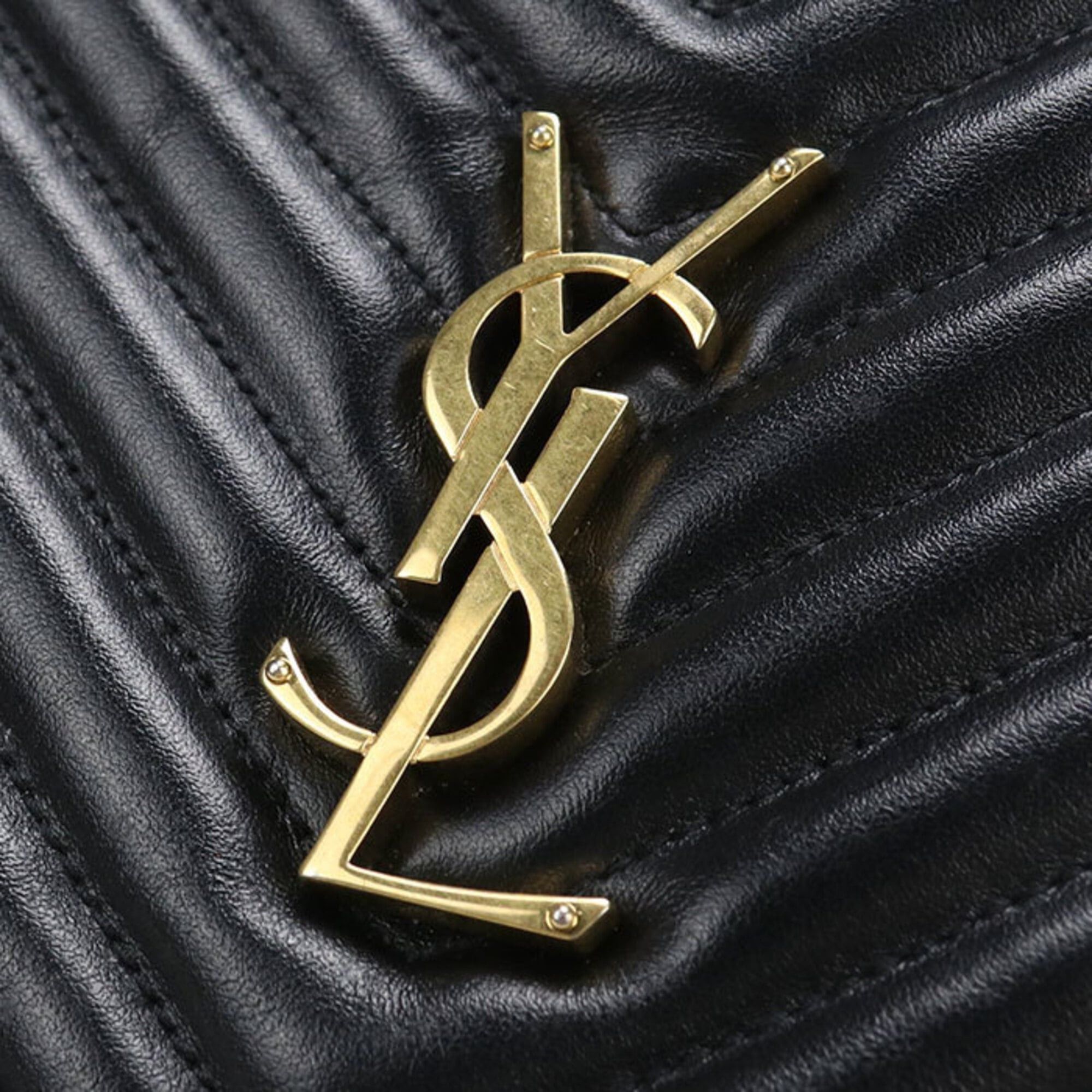 Saint Laurent Paris Saint Laurent Shoulder Bag 612544 Camera Lou Women's Black Size ONE SIZE - 4 Thumbnail