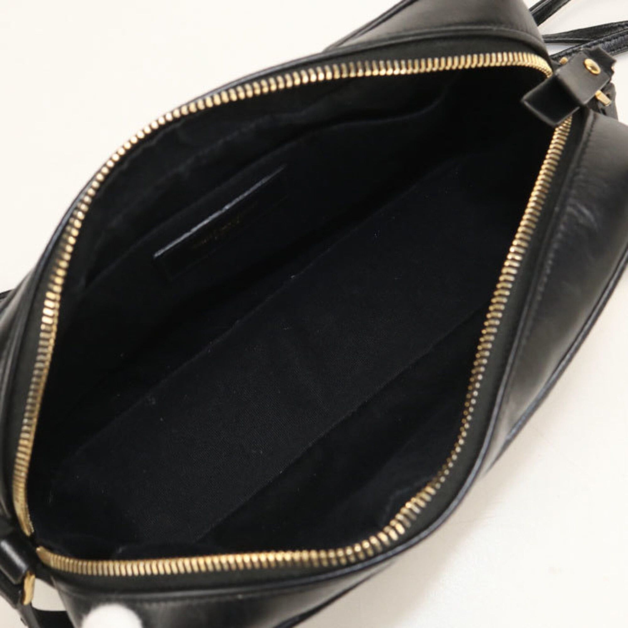 Saint Laurent Paris Saint Laurent Shoulder Bag 612544 Camera Lou Women's Black Size ONE SIZE - 3 Thumbnail