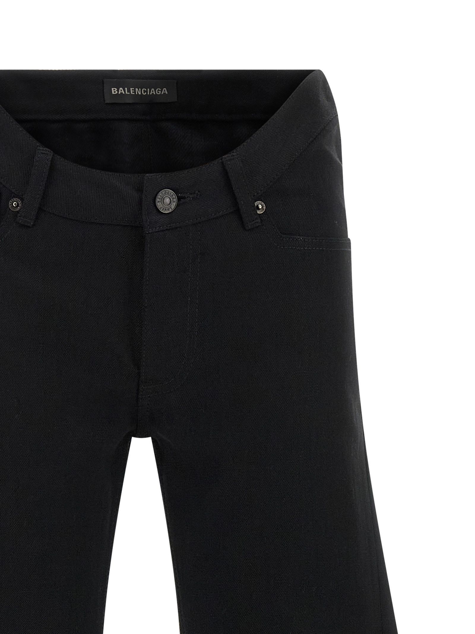 Balenciaga Curved Waist Jeans Size 26" / US 2 / IT 38 - 3 Thumbnail