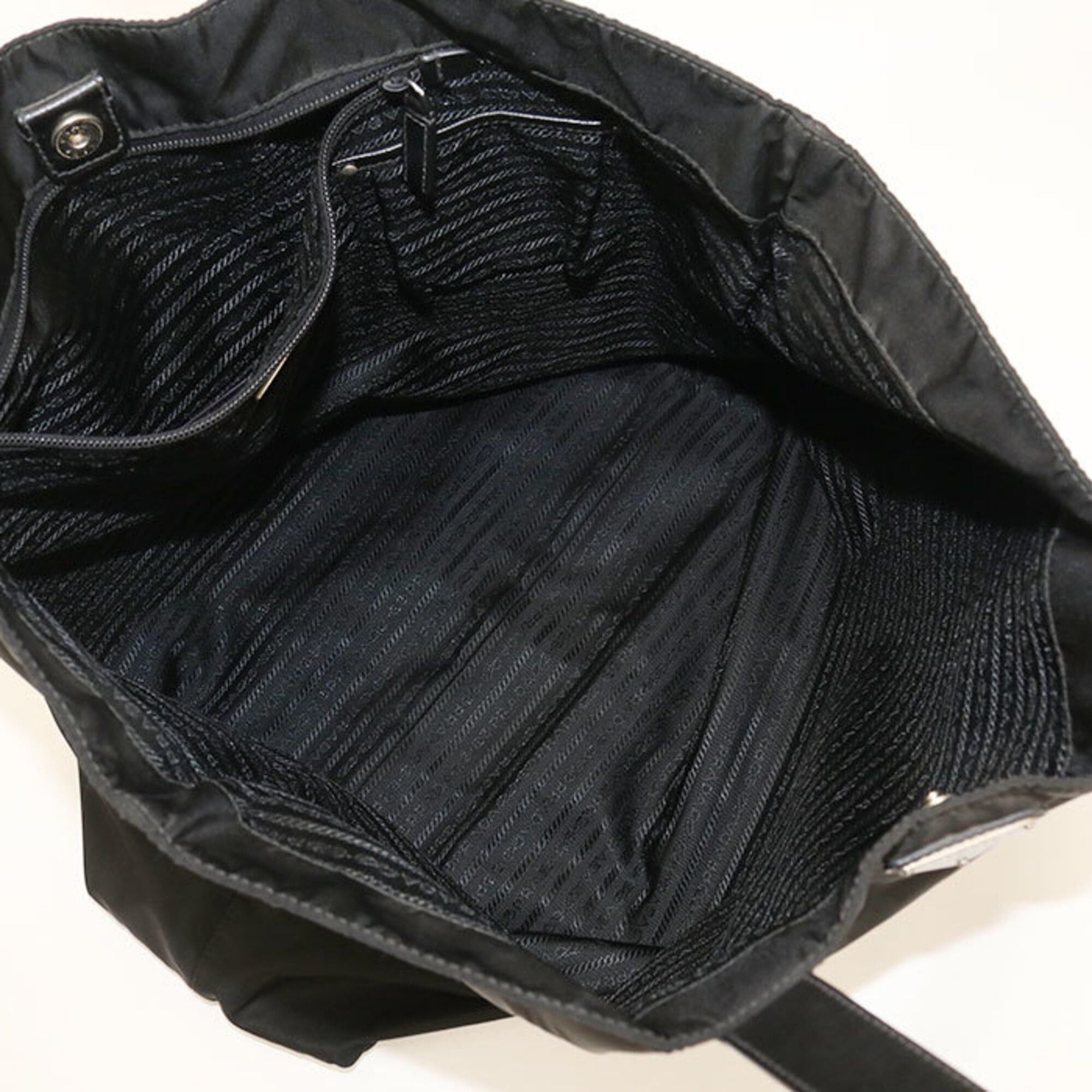 Prada Prada Tote Bag VA0831 Men's Women's Black Size ONE SIZE - 3 Thumbnail