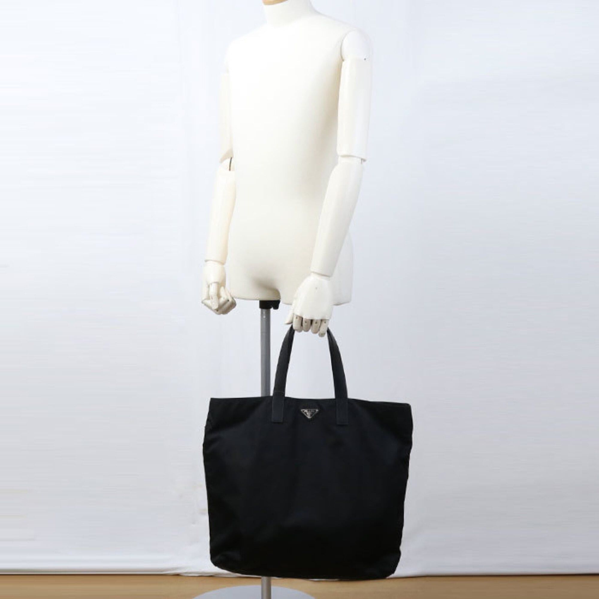 Prada Prada Tote Bag VA0831 Men's Women's Black Size ONE SIZE - 11 Thumbnail