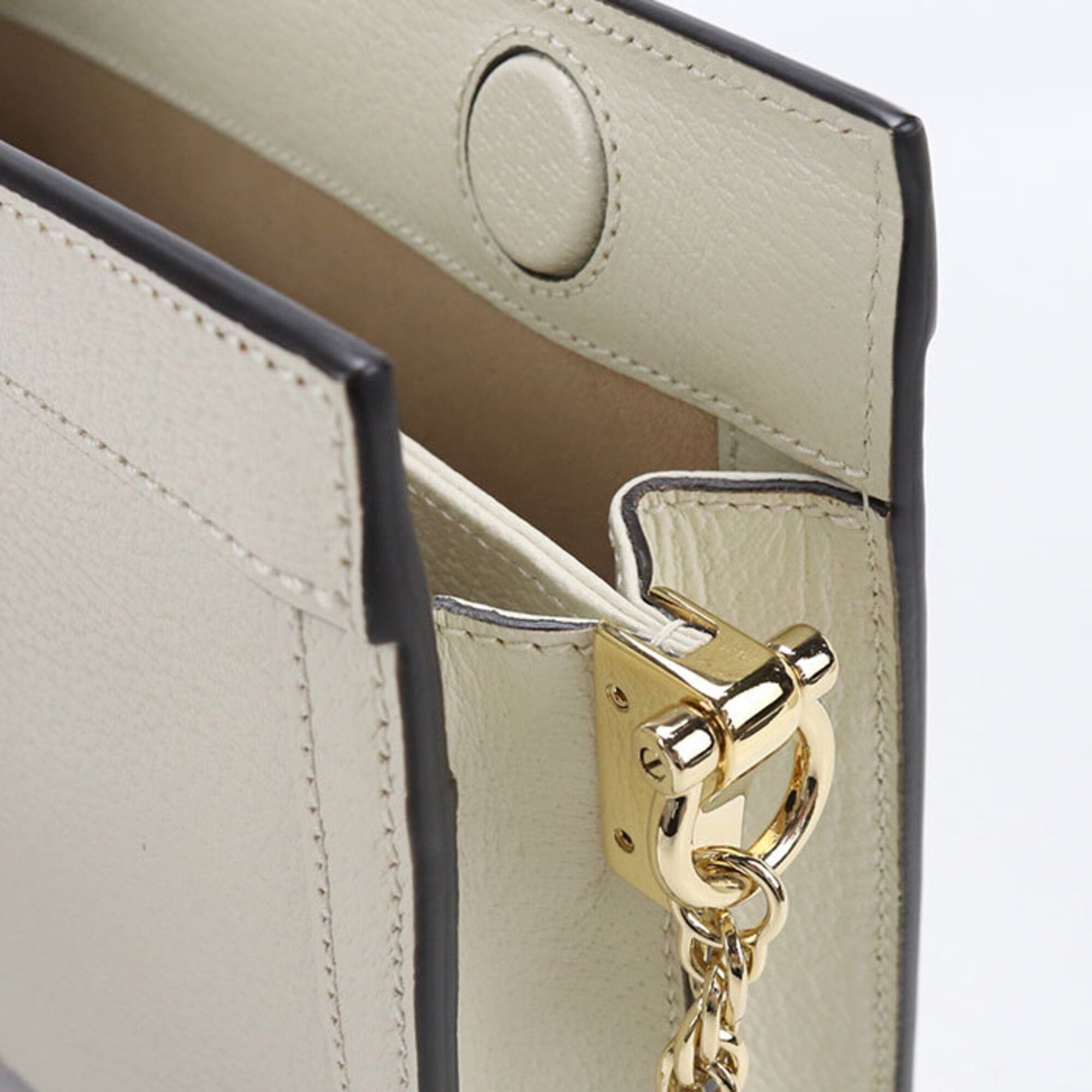 Gucci GUCCI Ophidia Chain Shoulder Bag (719883) - Women's, White Size ONE SIZE - 6 Thumbnail
