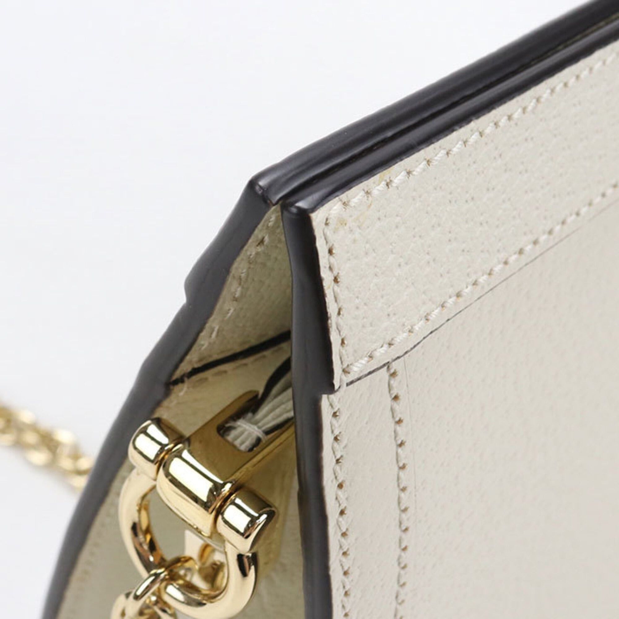 Gucci GUCCI Ophidia Chain Shoulder Bag (719883) - Women's, White Size ONE SIZE - 5 Thumbnail