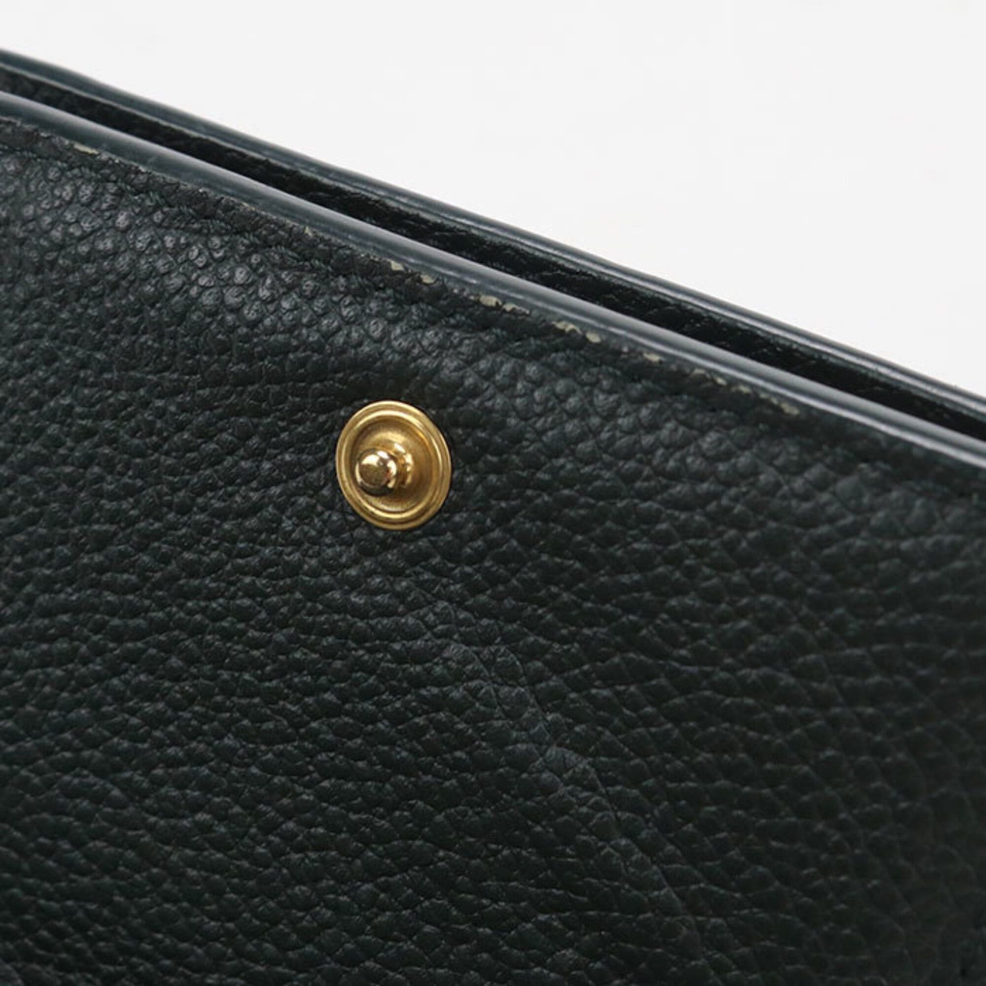 Saint Laurent Paris SAINT LAURENT Tri-fold Wallet 669959 Tiny Origami Women's Green Size ONE SIZE - 8 Thumbnail