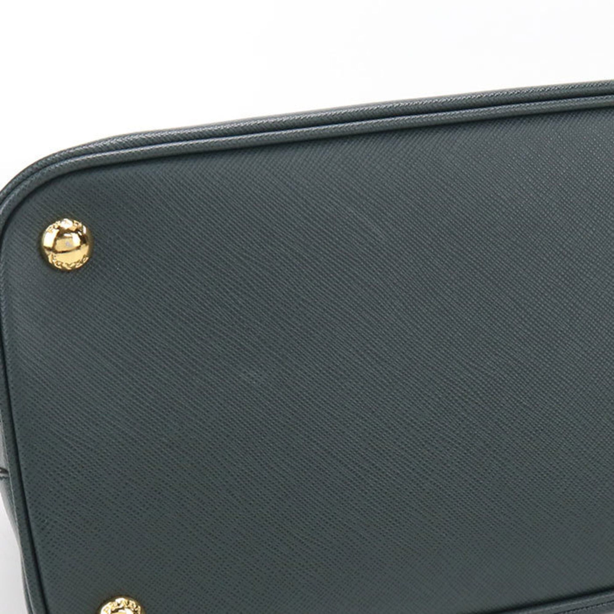 Prada Prada handbag BL0812 Saffiano leather women's green Size ONE SIZE - 8 Thumbnail