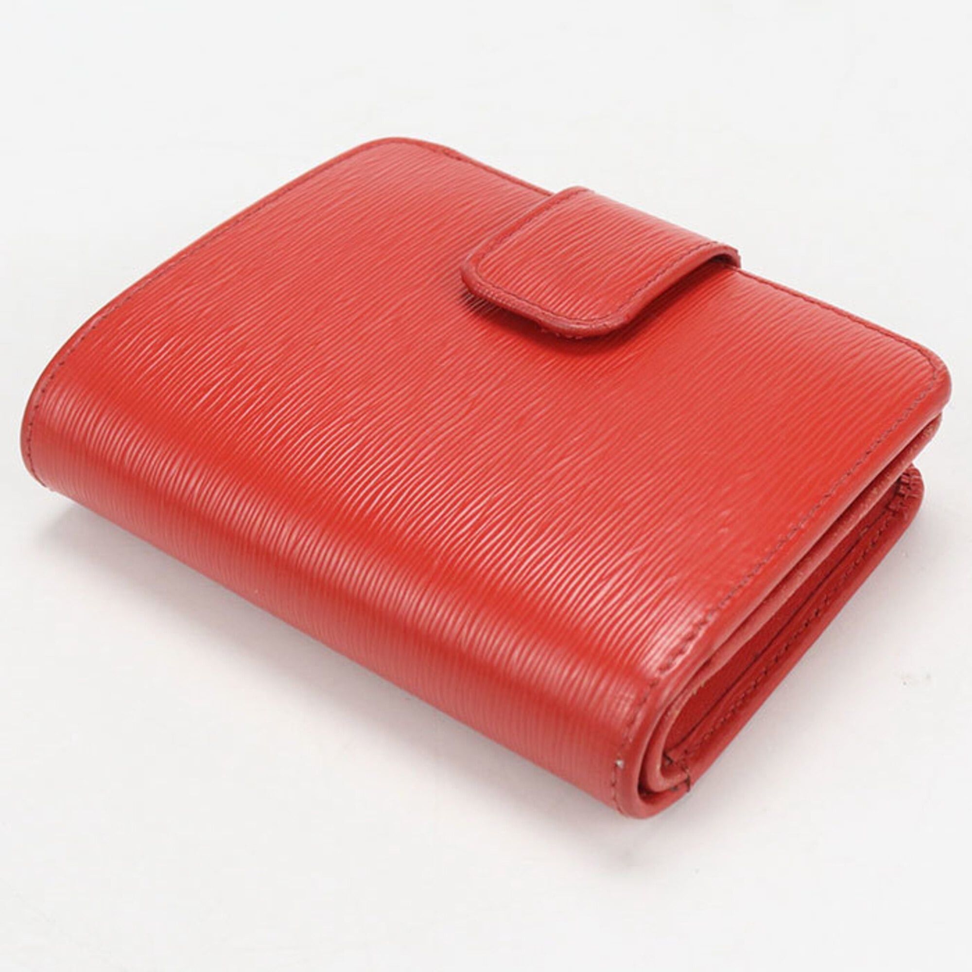 Prada PRADA Bi-fold Wallet 1ML018 Vitello Leather for Women, Red Size ONE SIZE - 2 Thumbnail
