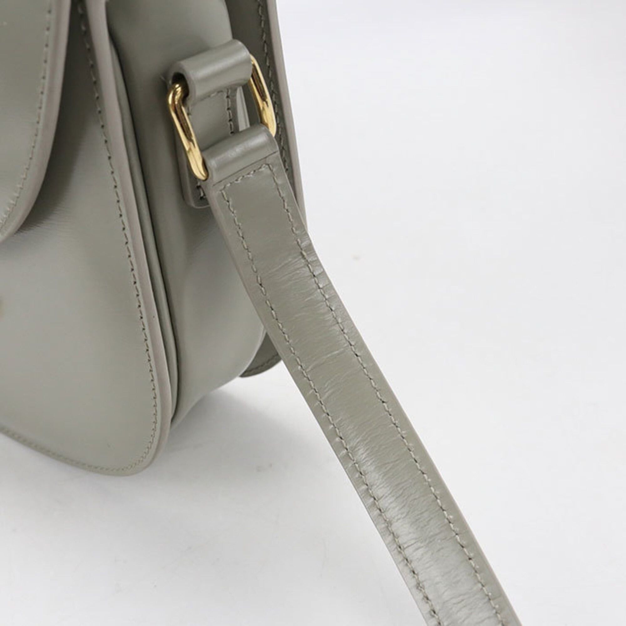 Celine CELINE Triomphe Crossbody Shoulder Bag for Women, Gray Size ONE SIZE - 7 Thumbnail