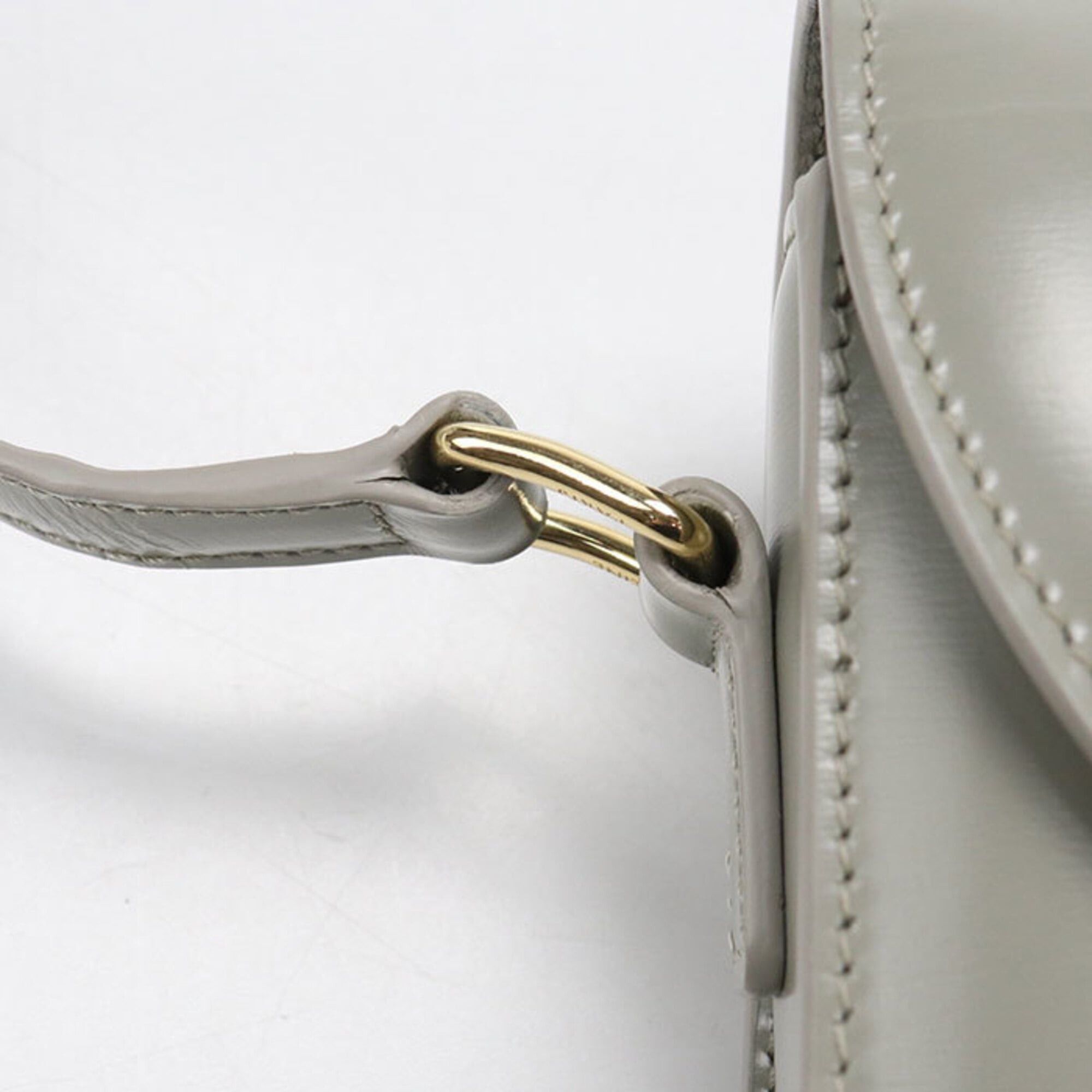 Celine CELINE Triomphe Crossbody Shoulder Bag for Women, Gray Size ONE SIZE - 9 Thumbnail