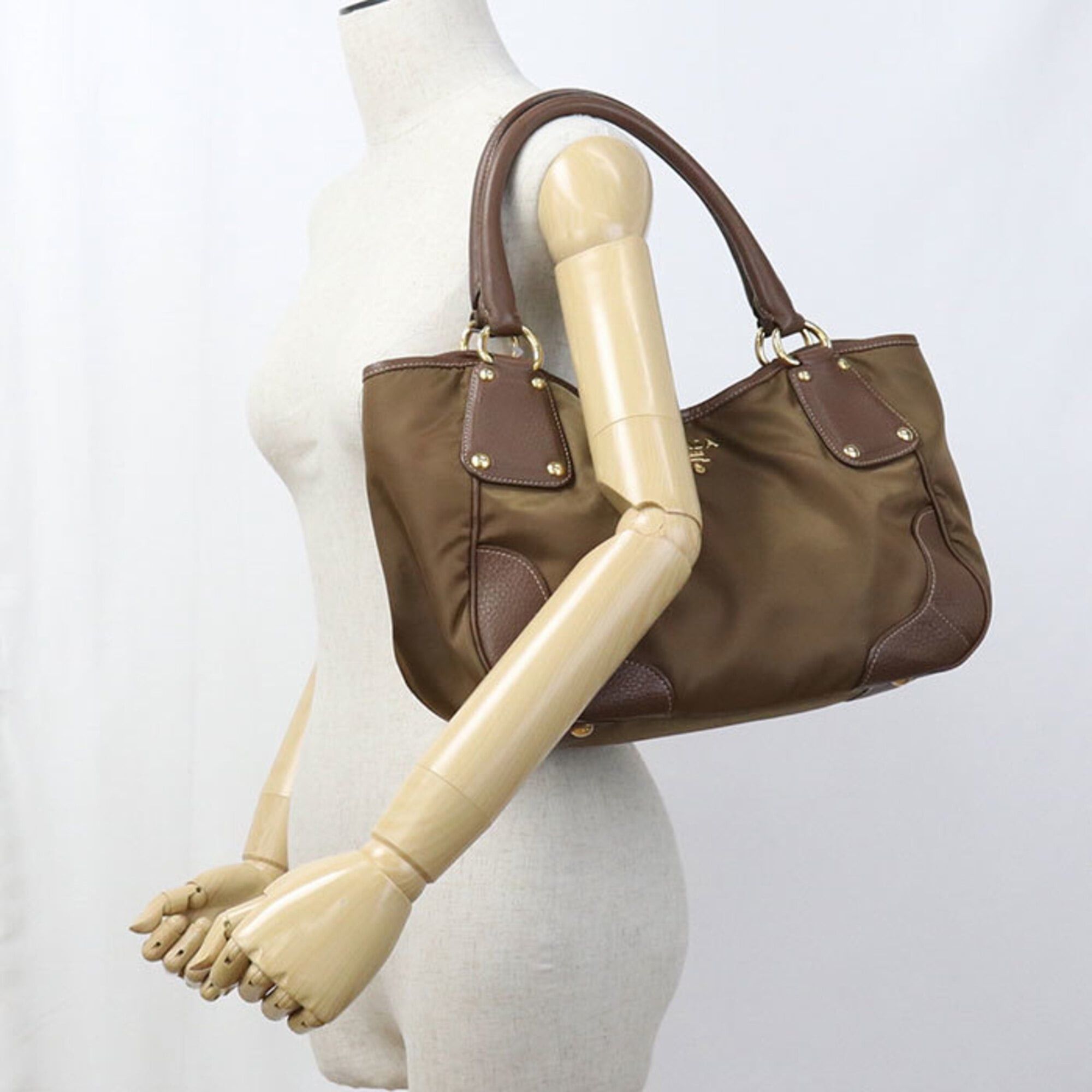 Prada Prada Tote Bag BR4635 Women's Brown Size ONE SIZE - 10 Thumbnail