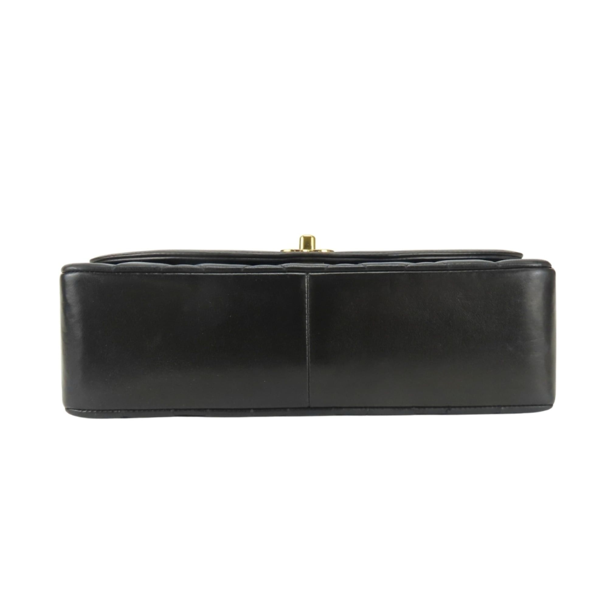 Chanel Chanel Diana Shoulder Bag, Lambskin, Black, Gold Hardware, Coco Mark, Chain, Women's. Size ONE SIZE - 6 Thumbnail