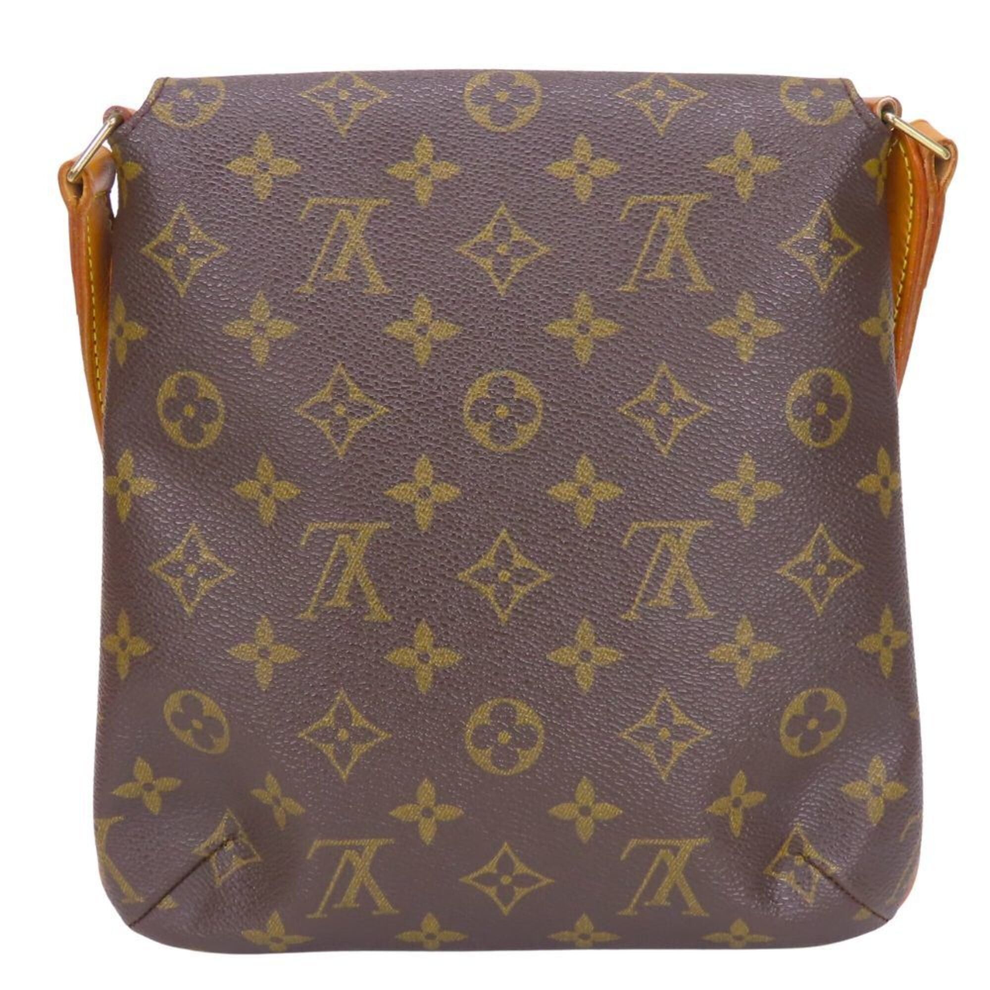 Louis Vuitton Louis Vuitton Musette Salsa Short Shoulder Bag M51258 Monogram Brown Women's LOUIS VUITTON Size ONE SIZE - 4 Thumbnail