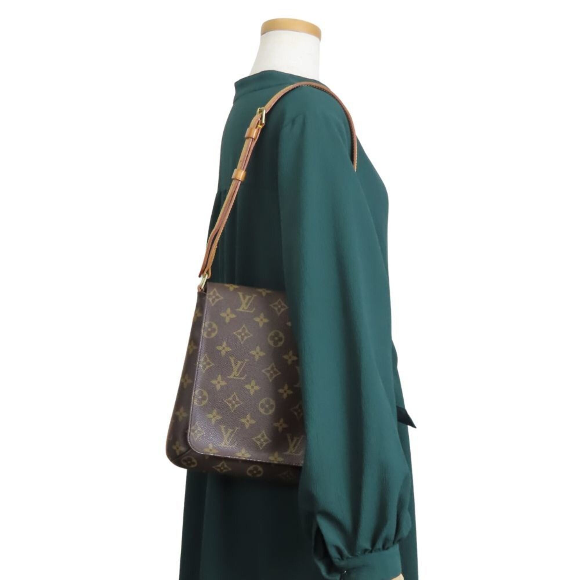 Louis Vuitton Louis Vuitton Musette Salsa Short Shoulder Bag M51258 Monogram Brown Women's LOUIS VUITTON Size ONE SIZE - 22 Thumbnail