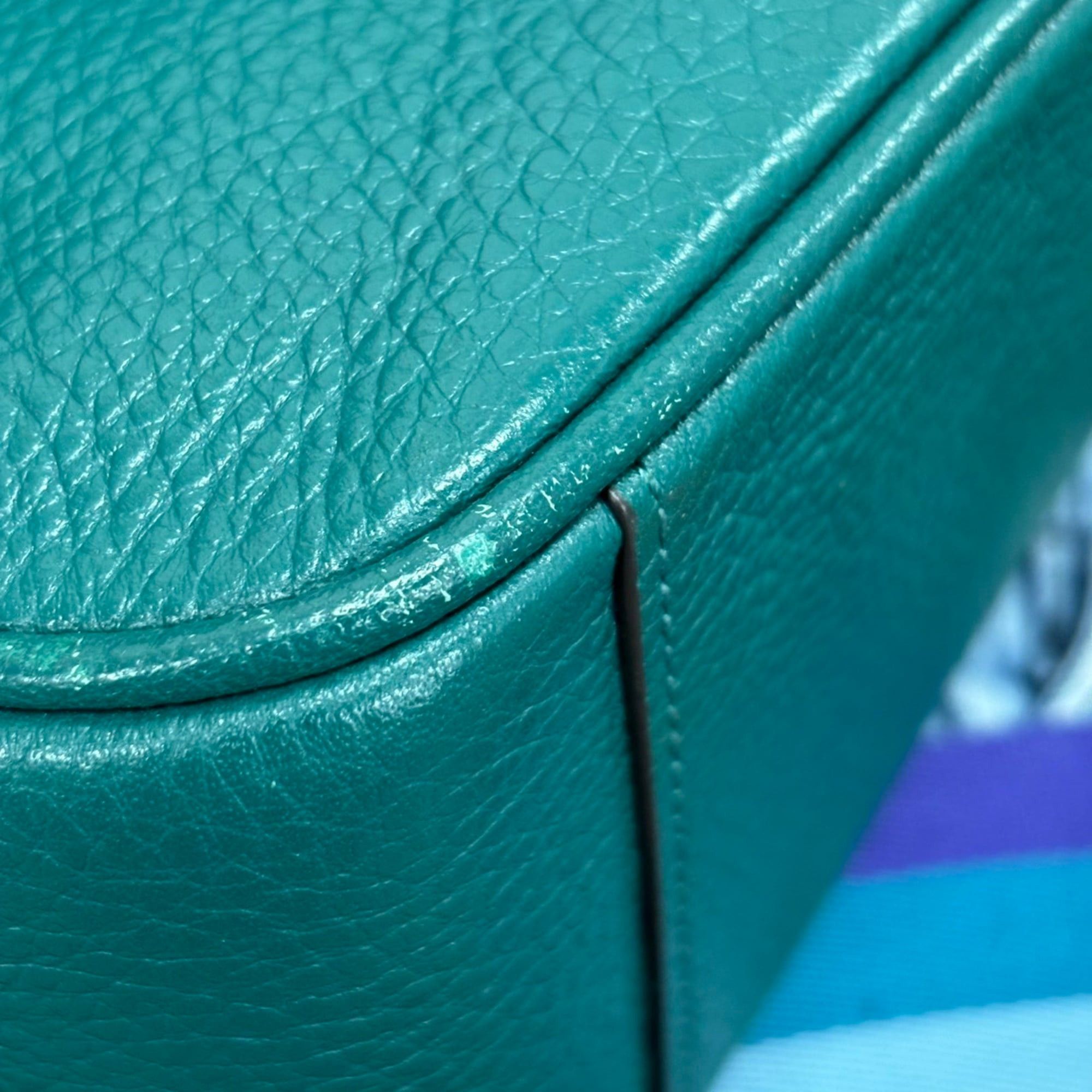 Coach Coach Shoulder Bag Horse and Carriage F75818 Leather Green Purple Blue Women's COACH Size ONE SIZE - 10 Thumbnail