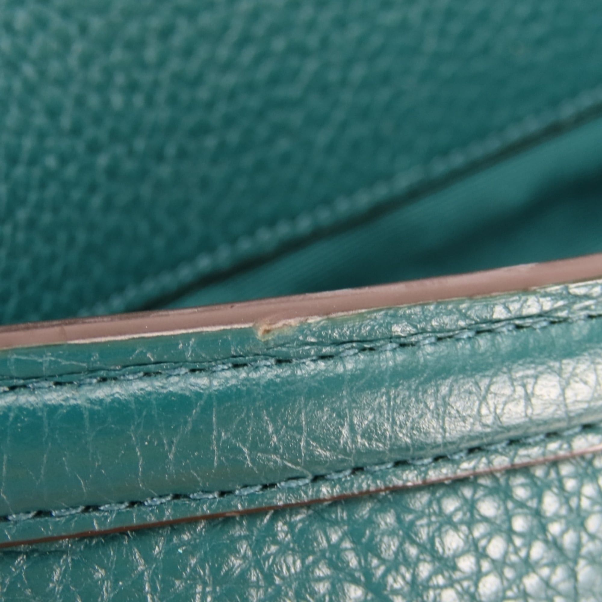 Coach Coach Shoulder Bag Horse and Carriage F75818 Leather Green Purple Blue Women's COACH Size ONE SIZE - 21 Thumbnail