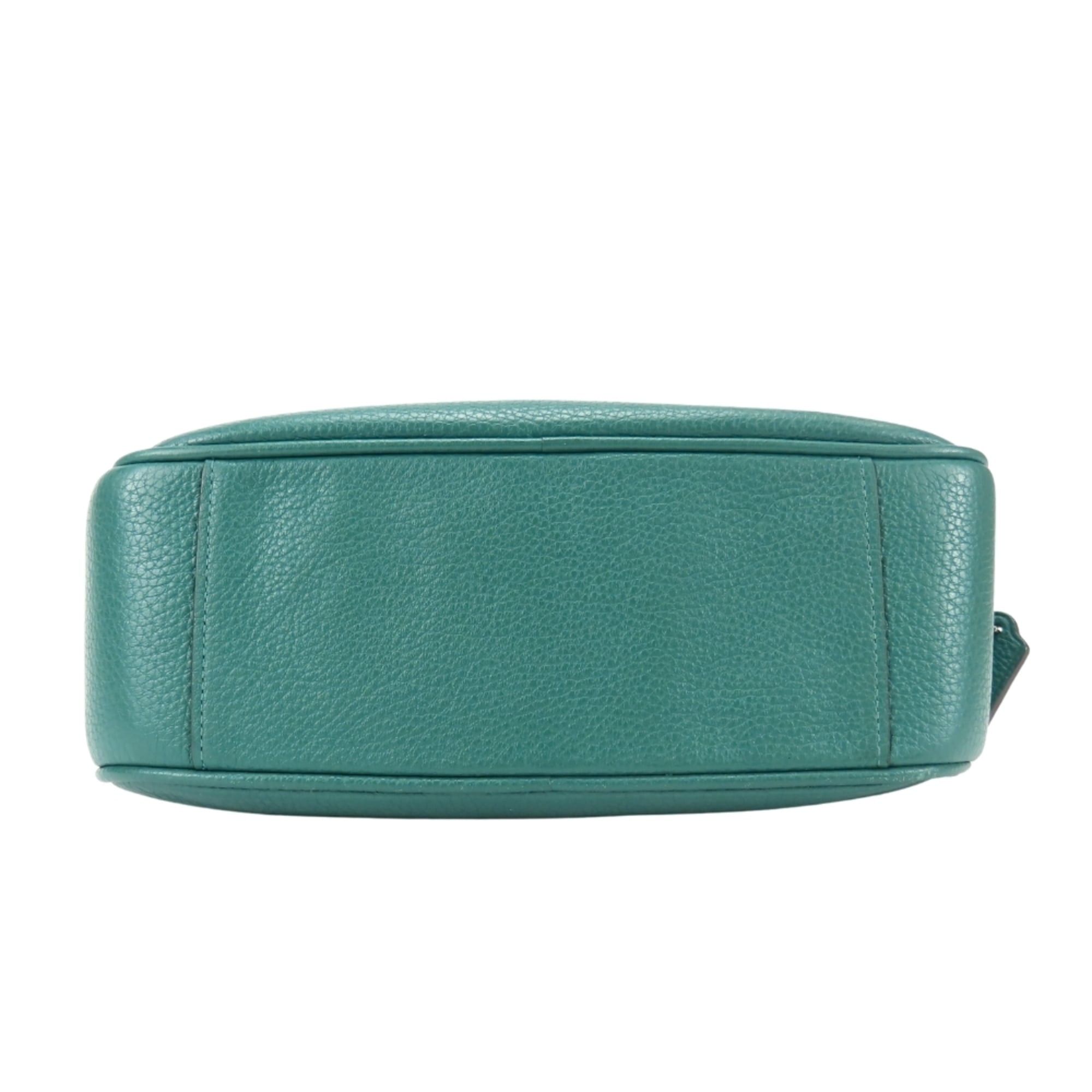 Coach Coach Shoulder Bag Horse and Carriage F75818 Leather Green Purple Blue Women's COACH Size ONE SIZE - 7 Thumbnail