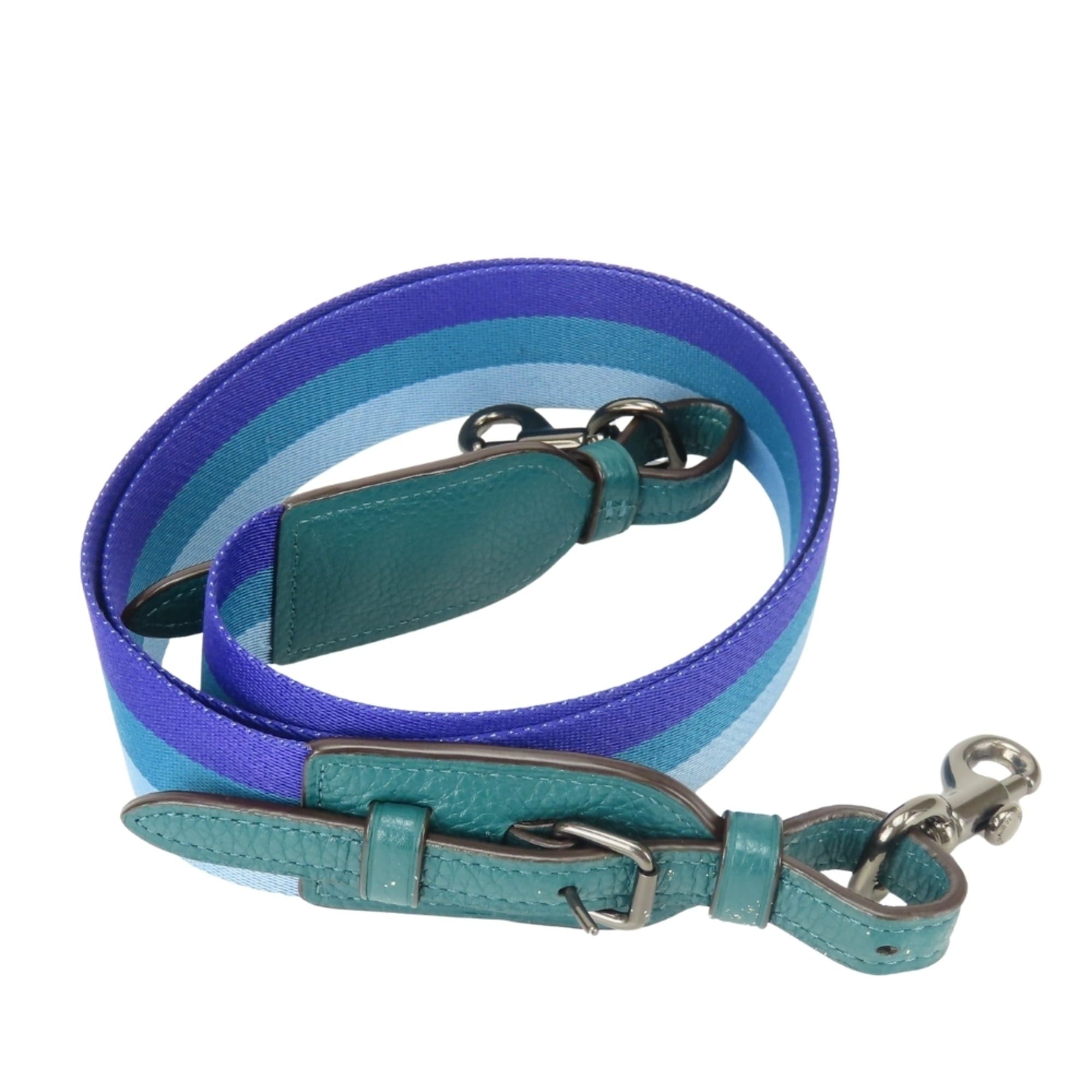 Coach Coach Shoulder Bag Horse and Carriage F75818 Leather Green Purple Blue Women's COACH Size ONE SIZE - 23 Thumbnail