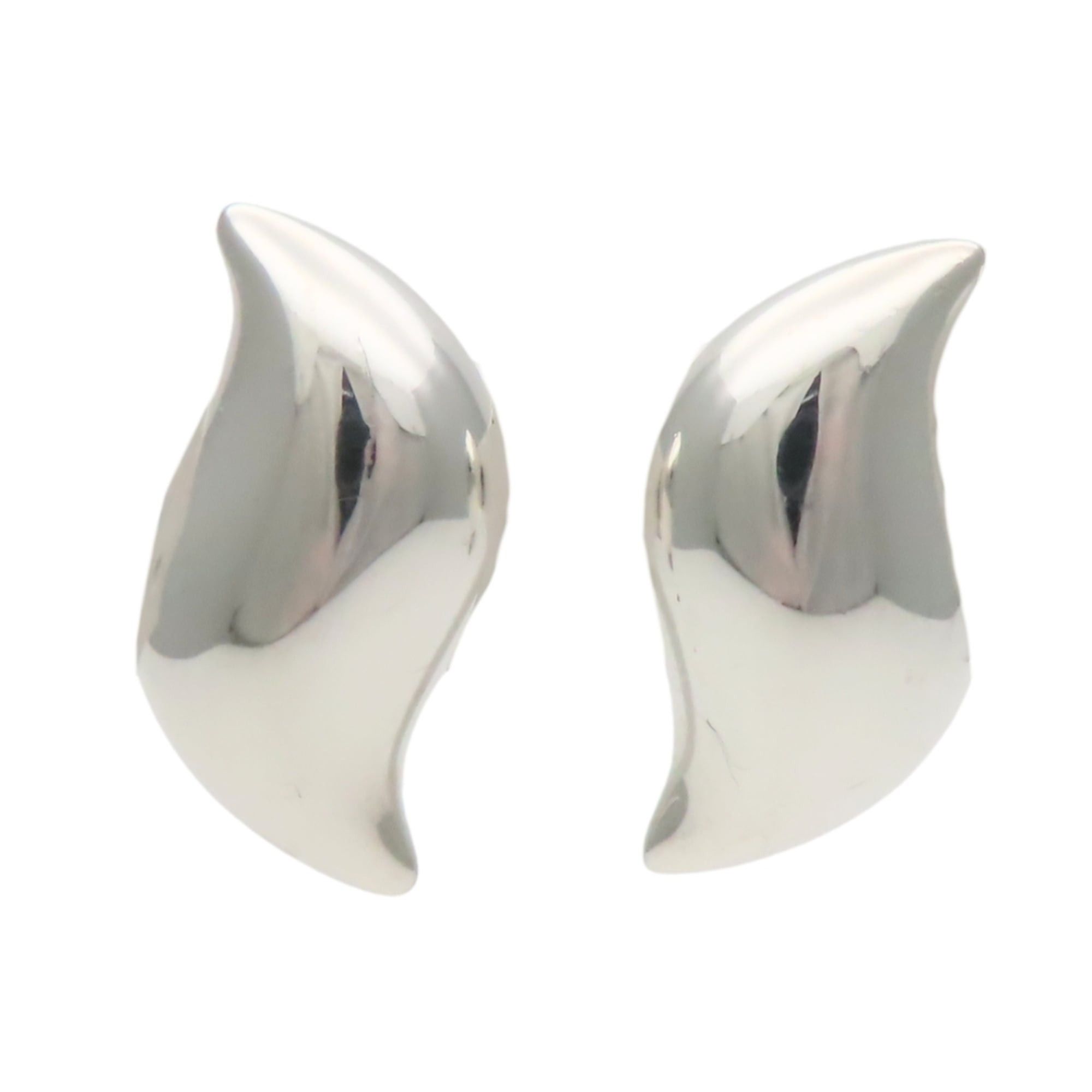 Tiffany & Co. Tiffany & Co. Sterling Silver 925 Earrings, Elsa Peretti Design, Women's. Size ONE SIZE - 2 Thumbnail