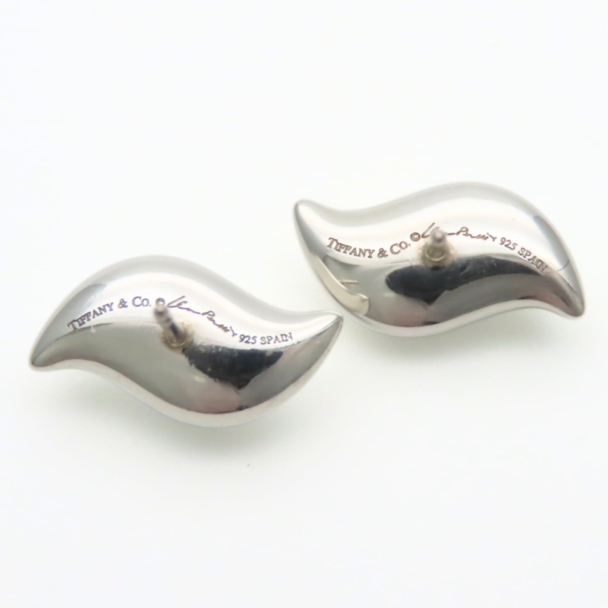 Tiffany & Co. Tiffany & Co. Sterling Silver 925 Earrings, Elsa Peretti Design, Women's. Size ONE SIZE - 7 Thumbnail