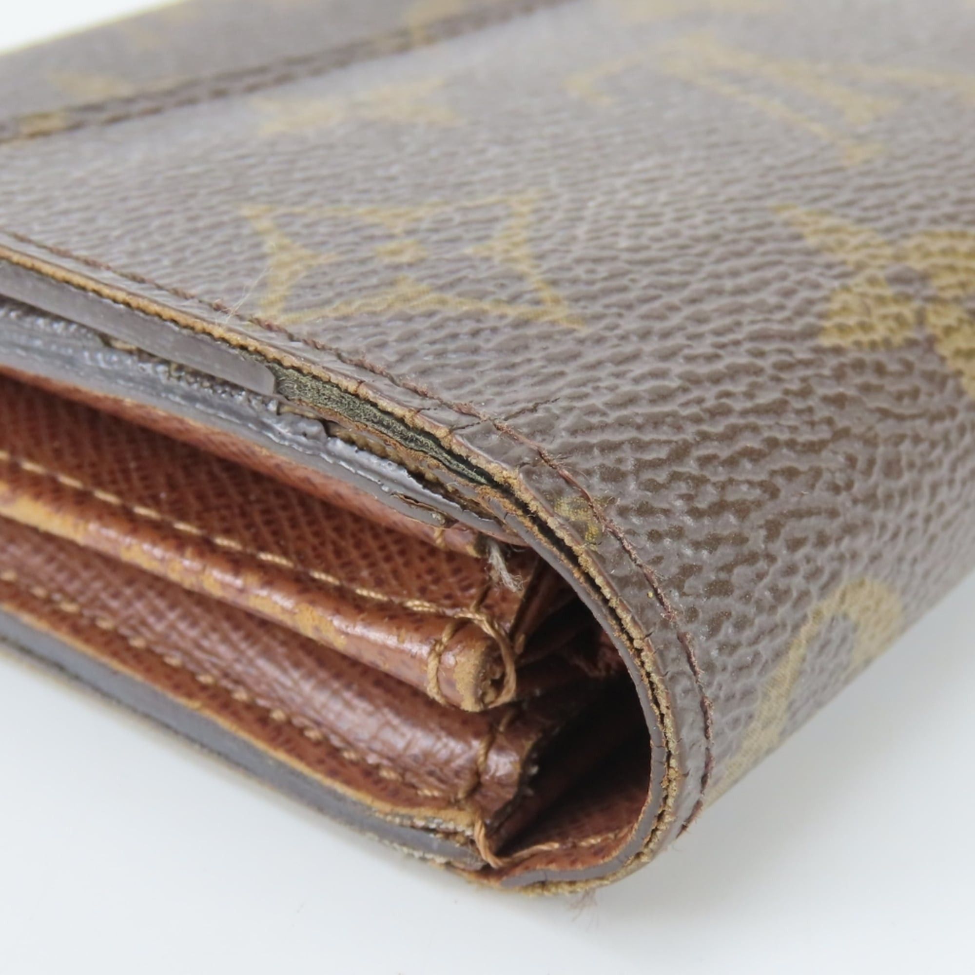 Louis Vuitton Louis Vuitton Portefeuille Sarah Long Wallet M61734 Monogram Brown Bi-fold Women's LOUIS VUITTON Size ONE SIZE - 9 Thumbnail