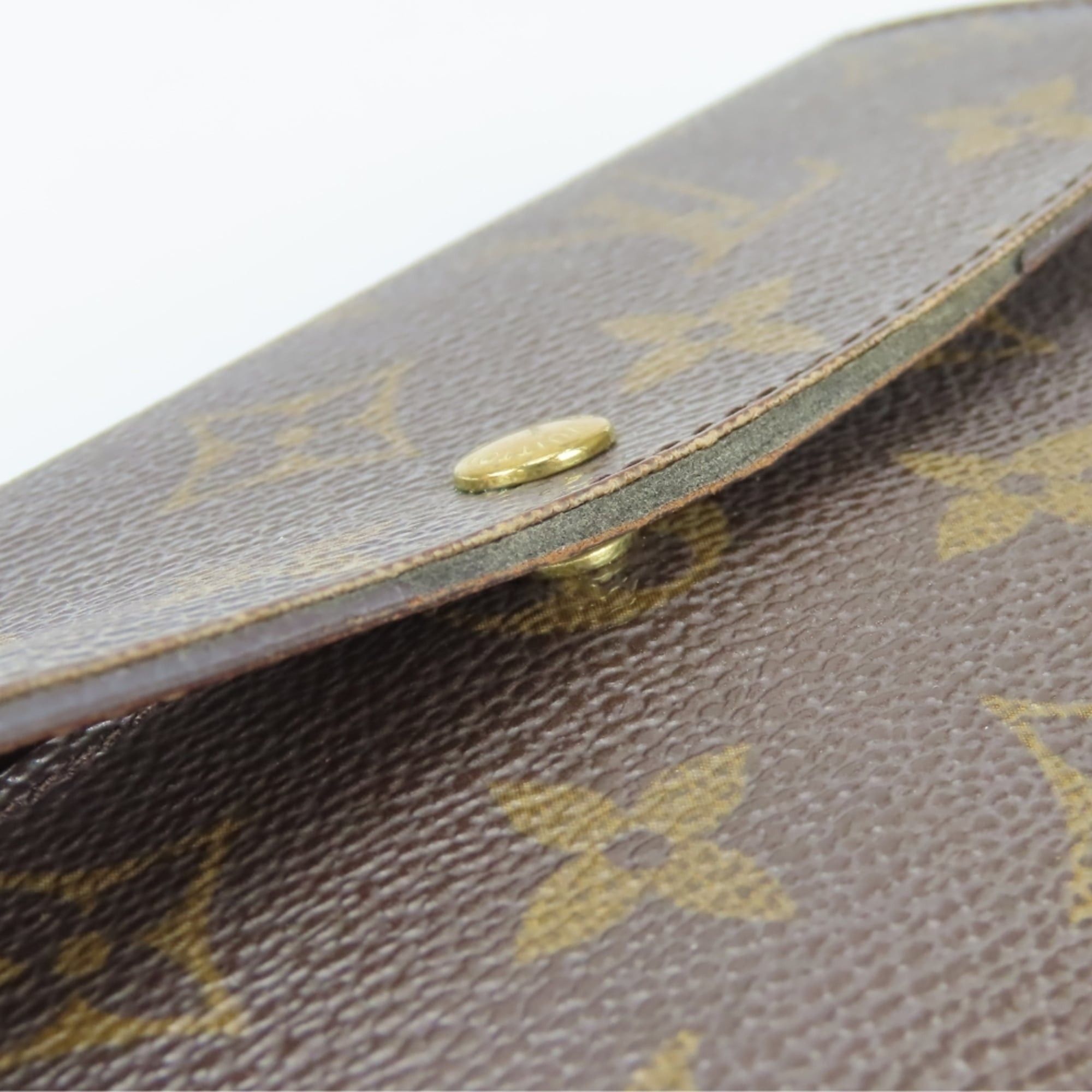 Louis Vuitton Louis Vuitton Portefeuille Sarah Long Wallet M61734 Monogram Brown Bi-fold Women's LOUIS VUITTON Size ONE SIZE - 13 Thumbnail