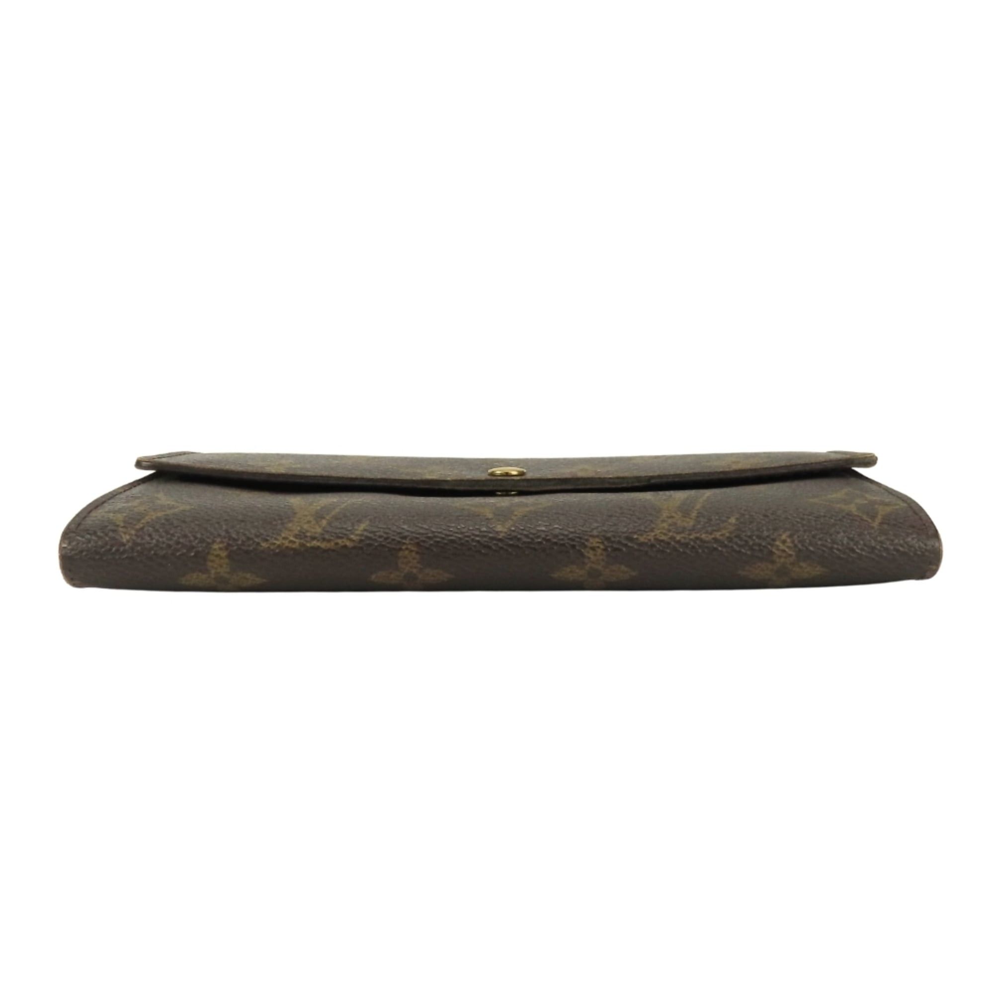 Louis Vuitton Louis Vuitton Portefeuille Sarah Long Wallet M61734 Monogram Brown Bi-fold Women's LOUIS VUITTON Size ONE SIZE - 4 Thumbnail
