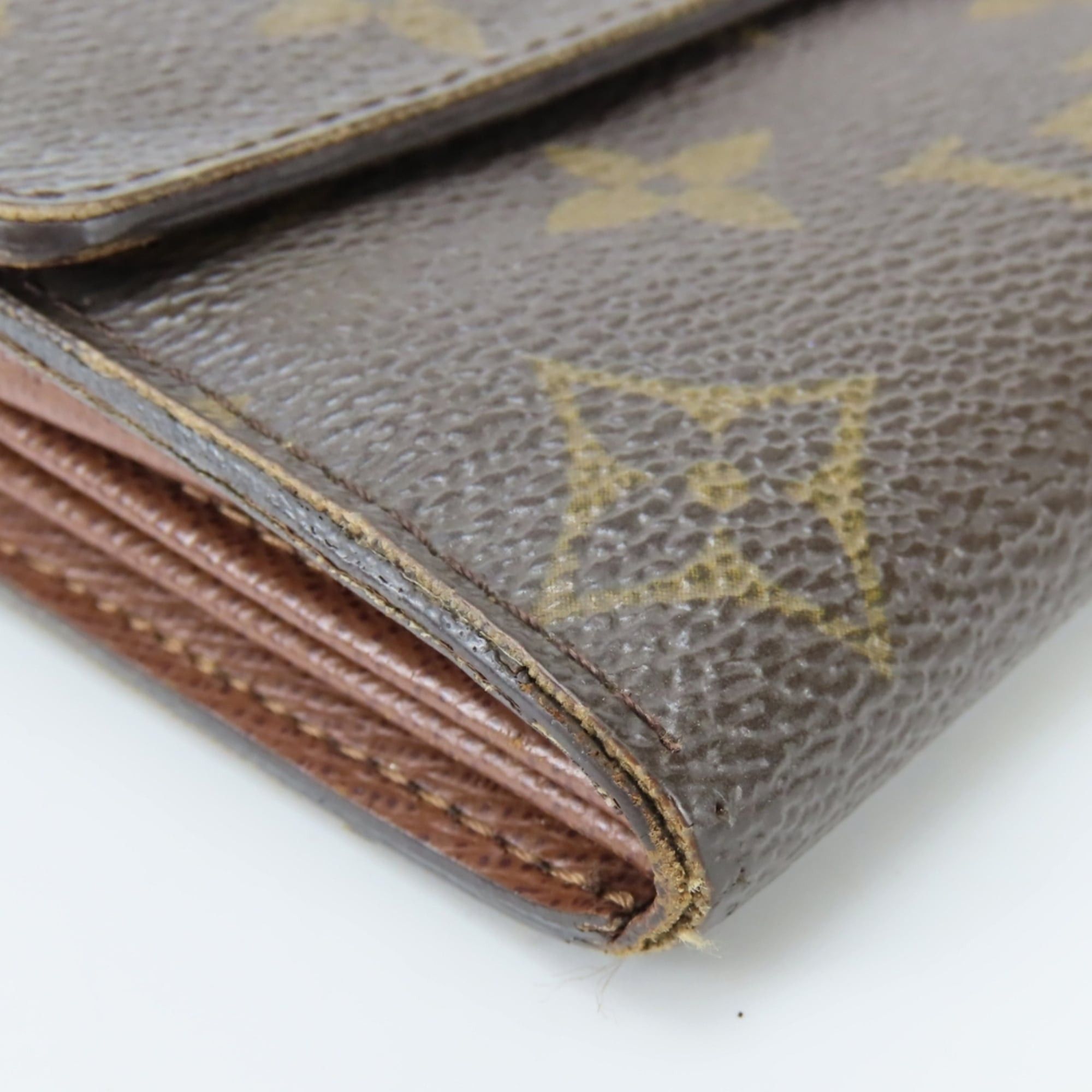 Louis Vuitton Louis Vuitton Portefeuille Sarah Long Wallet M61734 Monogram Brown Bi-fold Women's LOUIS VUITTON Size ONE SIZE - 7 Thumbnail