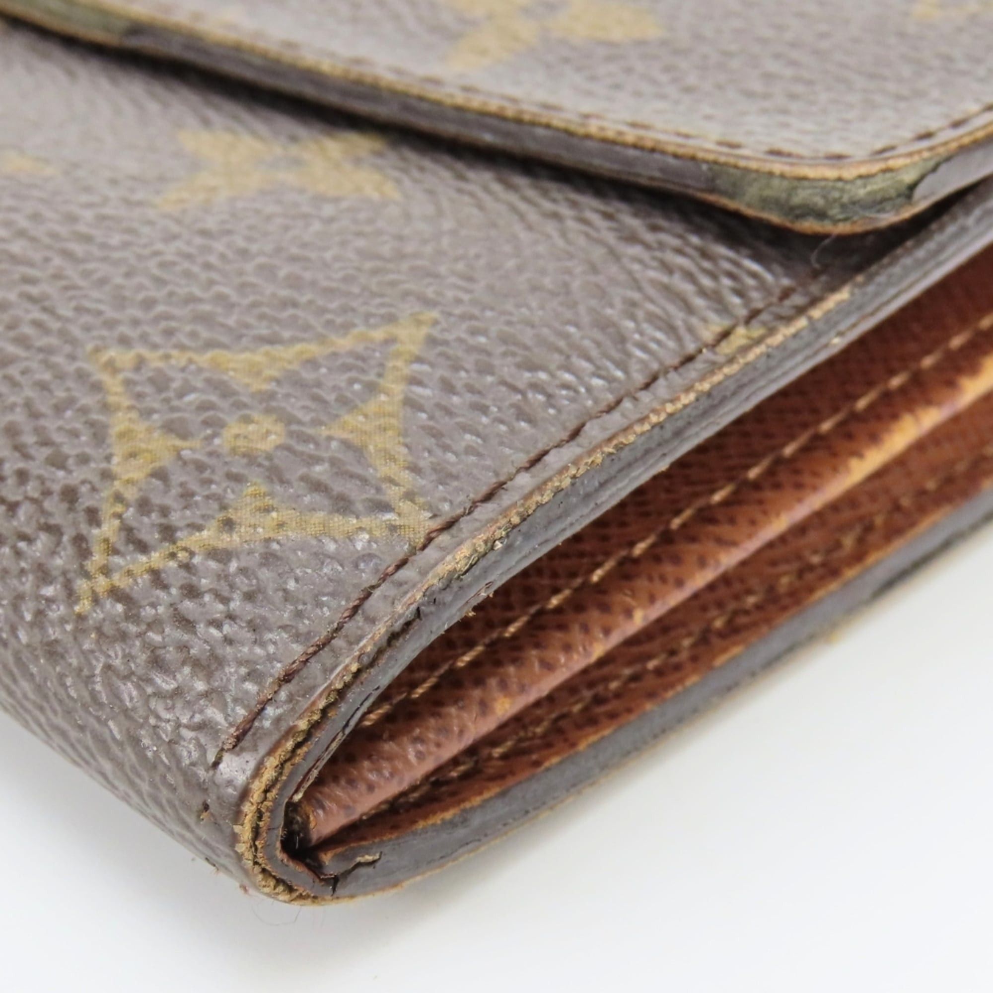 Louis Vuitton Louis Vuitton Portefeuille Sarah Long Wallet M61734 Monogram Brown Bi-fold Women's LOUIS VUITTON Size ONE SIZE - 8 Thumbnail