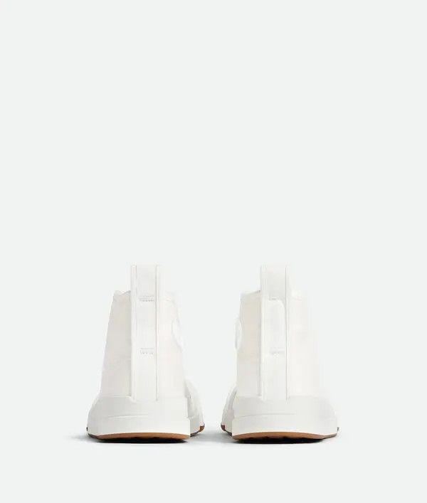 Bottega Veneta Vulcan Sneaker in white/white Size US 12 / EU 45 - 3 Thumbnail