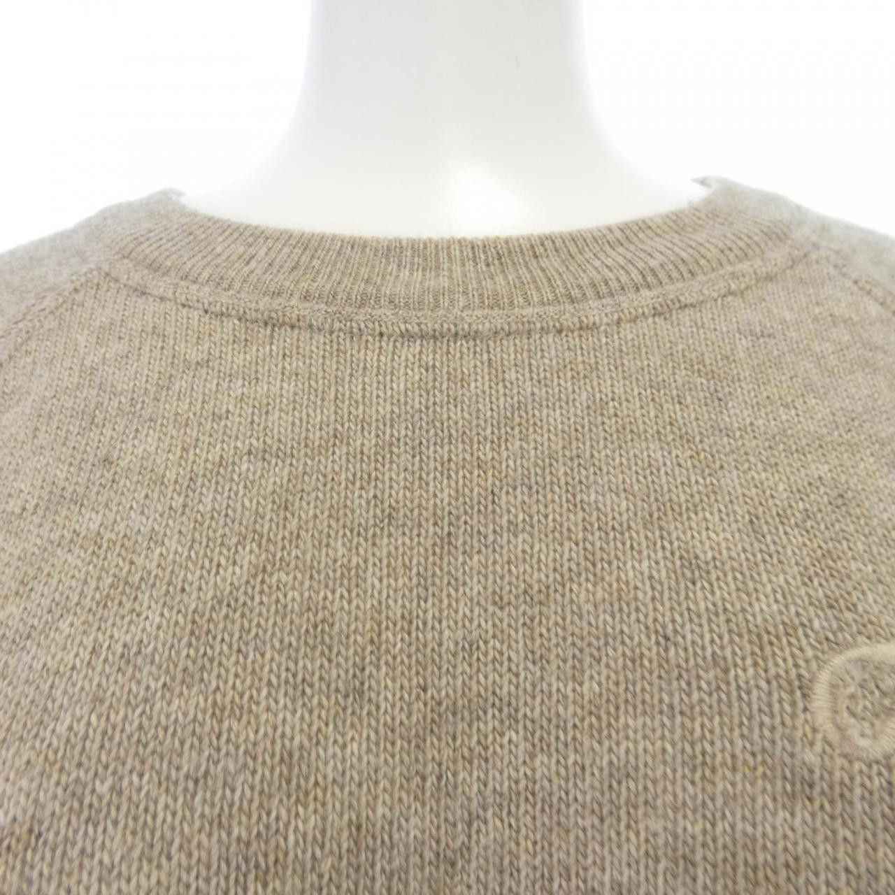 Celine Celine CELINE Triomphe Cashmere Blend Knit Textile Tops 2AE4U742X DUTY FREE for USA Size ONE SIZE - 5 Thumbnail