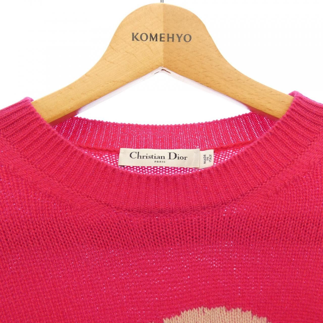Dior Dior Christian Dior Cashmere Knit Textile Tops 144S45AM053 DUTY FREE for USA Size ONE SIZE - 5 Thumbnail