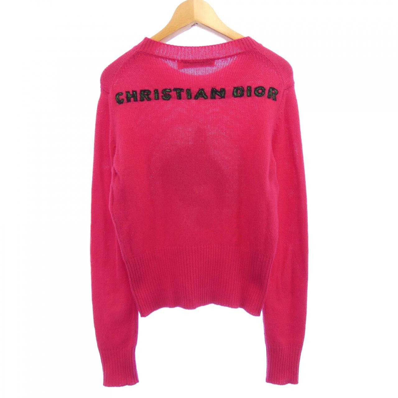 Dior Dior Christian Dior Cashmere Knit Textile Tops 144S45AM053 DUTY FREE for USA Size ONE SIZE - 2 Thumbnail