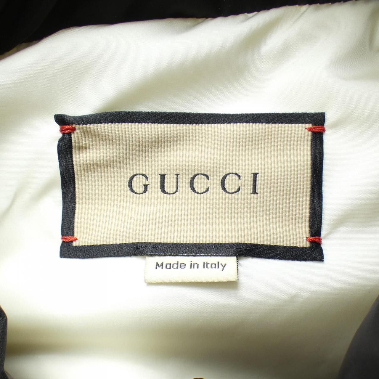 Gucci Gucci Gucci Down Vest Textile Outerwear 717547Z9AAT DUTY FREE for USA Size ONE SIZE - 5 Thumbnail