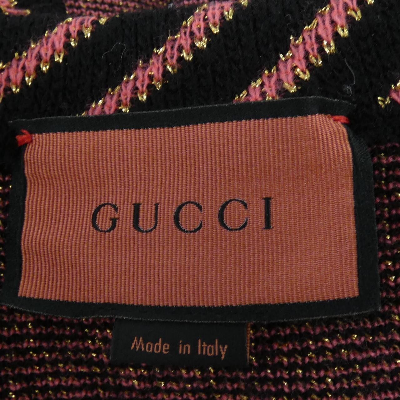 Gucci Gucci Gucci Knit Cardigan Textile Tops 624011XKBDZ DUTY FREE for USA Size ONE SIZE - 5 Thumbnail