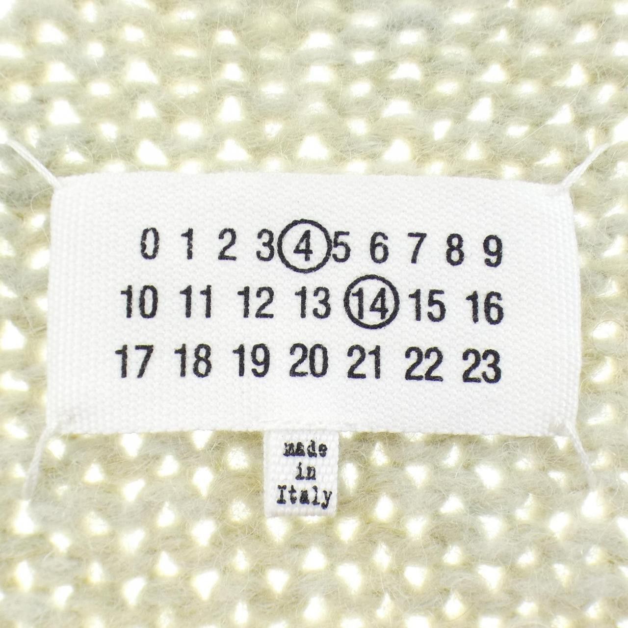 Maison Margiela Maison Margiela Maison Margiela Wool Cardigan Textile Tops SI0GP0004 DUTY FREE for USA Size ONE SIZE - 4 Thumbnail